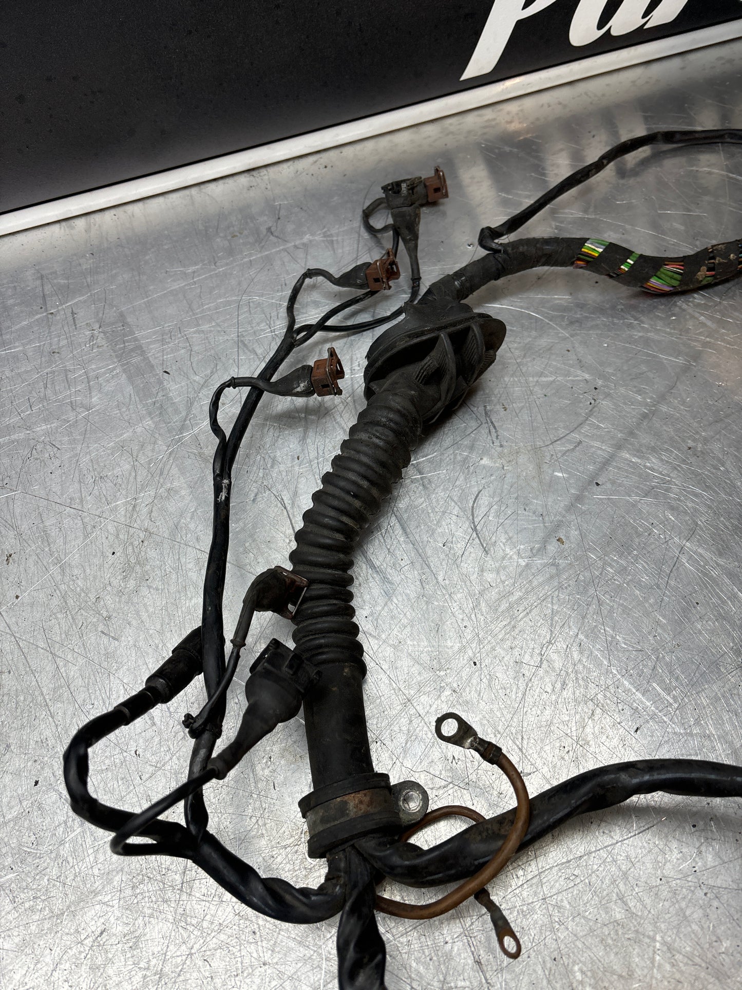 Porsche 944 S2 3.0 16V engine loom ECU wiring loom, used, 9446070406 damaged