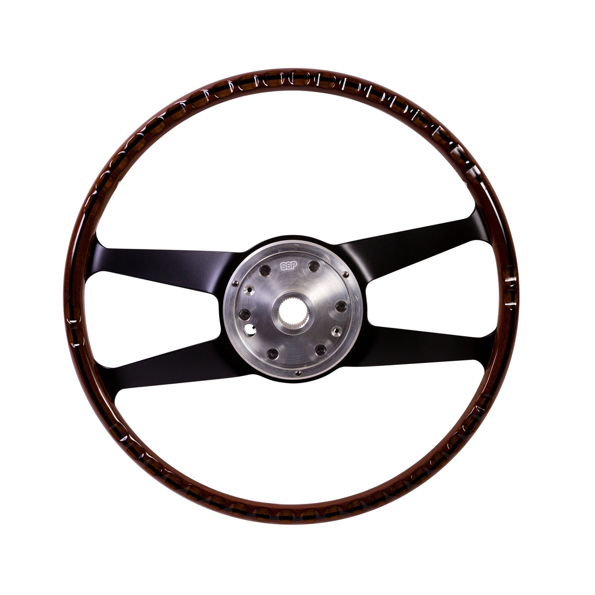Porsche 911 912 Steering Wheel, Inc Boss, Mahogany, 395mm, Porsche, AC400104 New