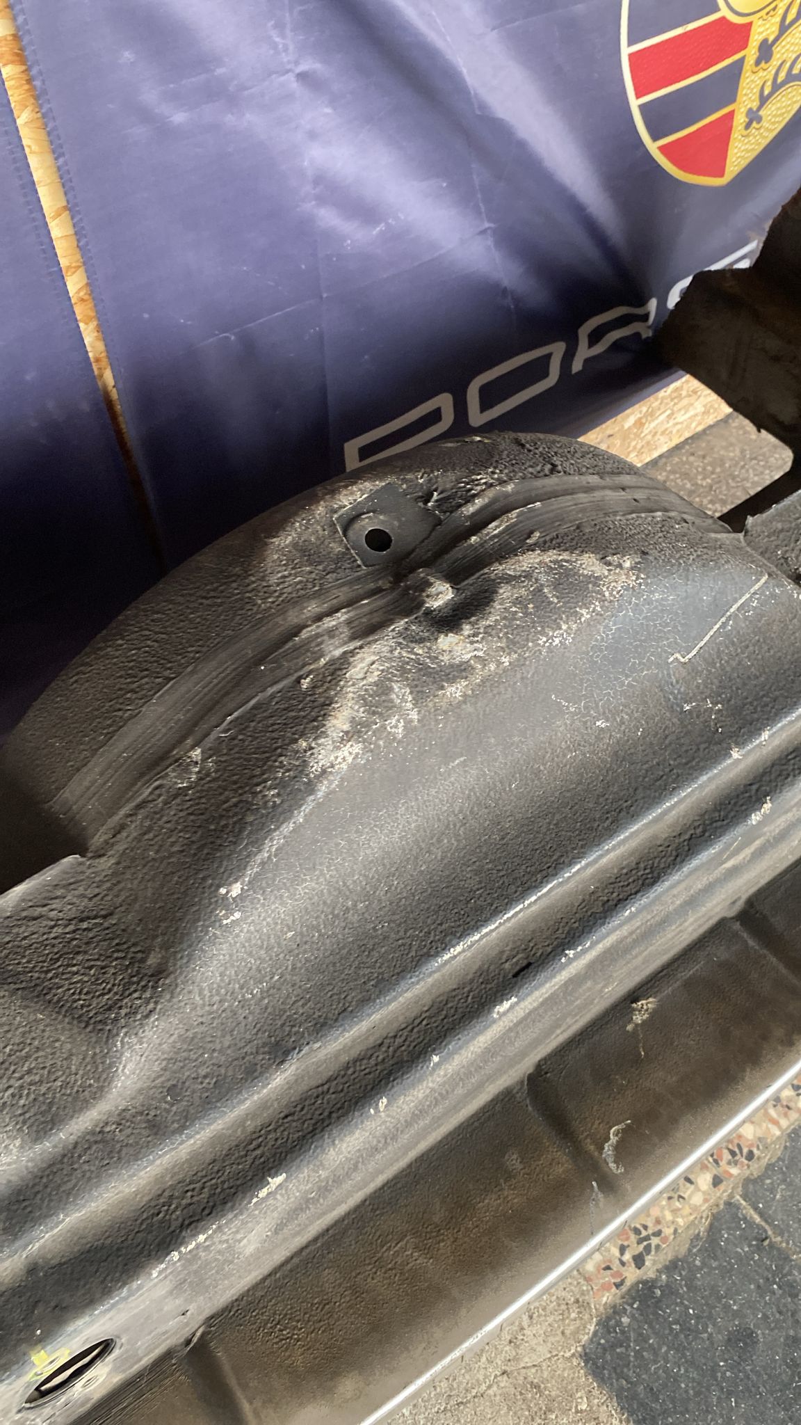 Porsche 944 complete rear cut used, 94450303701