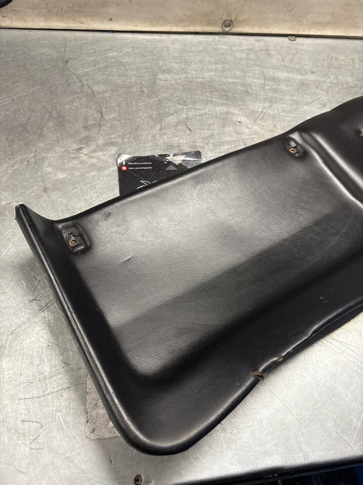 Porsche 928 sunroof mechanism cover trim, used, black 92855552702