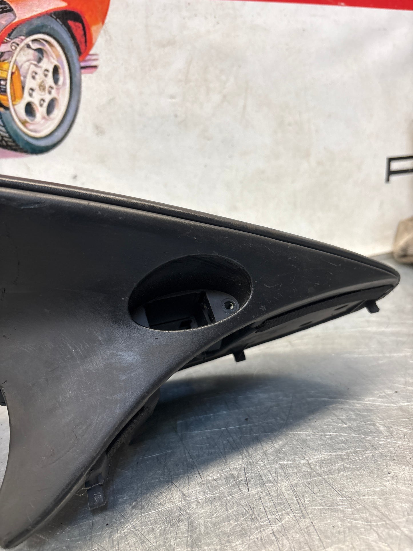 Porsche Boxster 986 dashboard cluster trim,black used 98655205500 / 98655205501