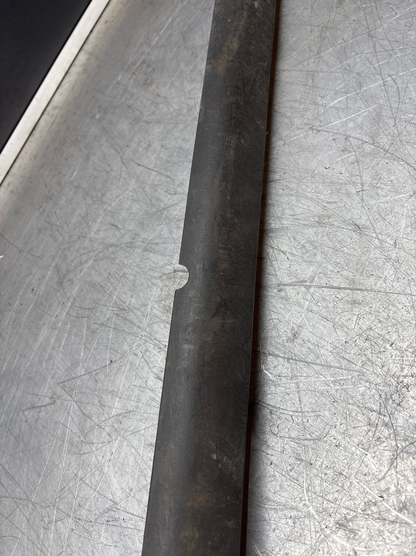 Porsche 944 lower door sill trim molding left side, used 95155919500