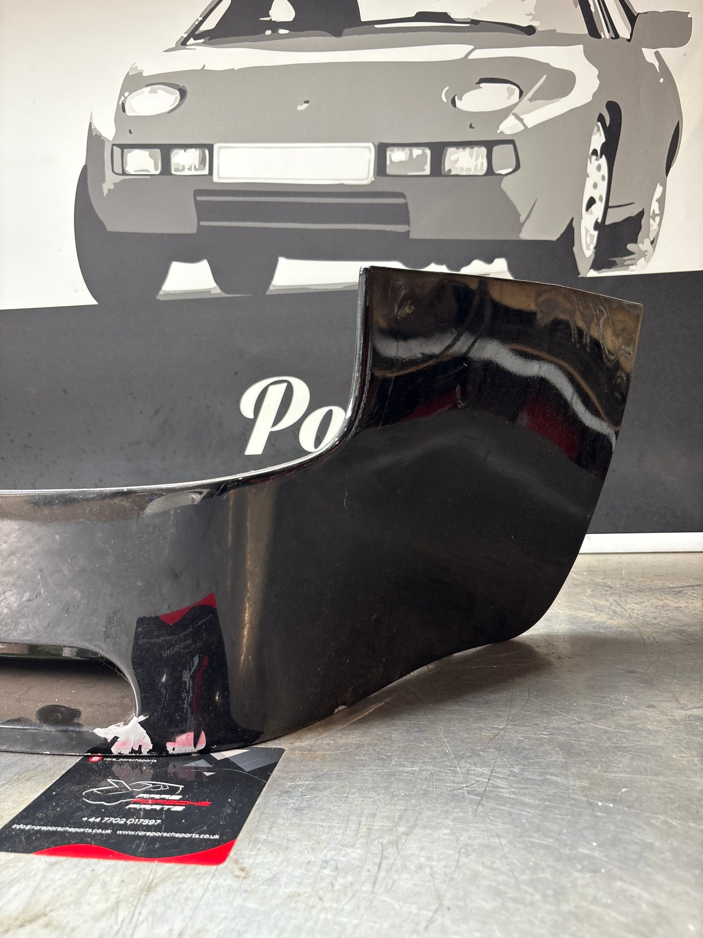 Porsche 944 Front spoiler, valance without fog light used 93150537100