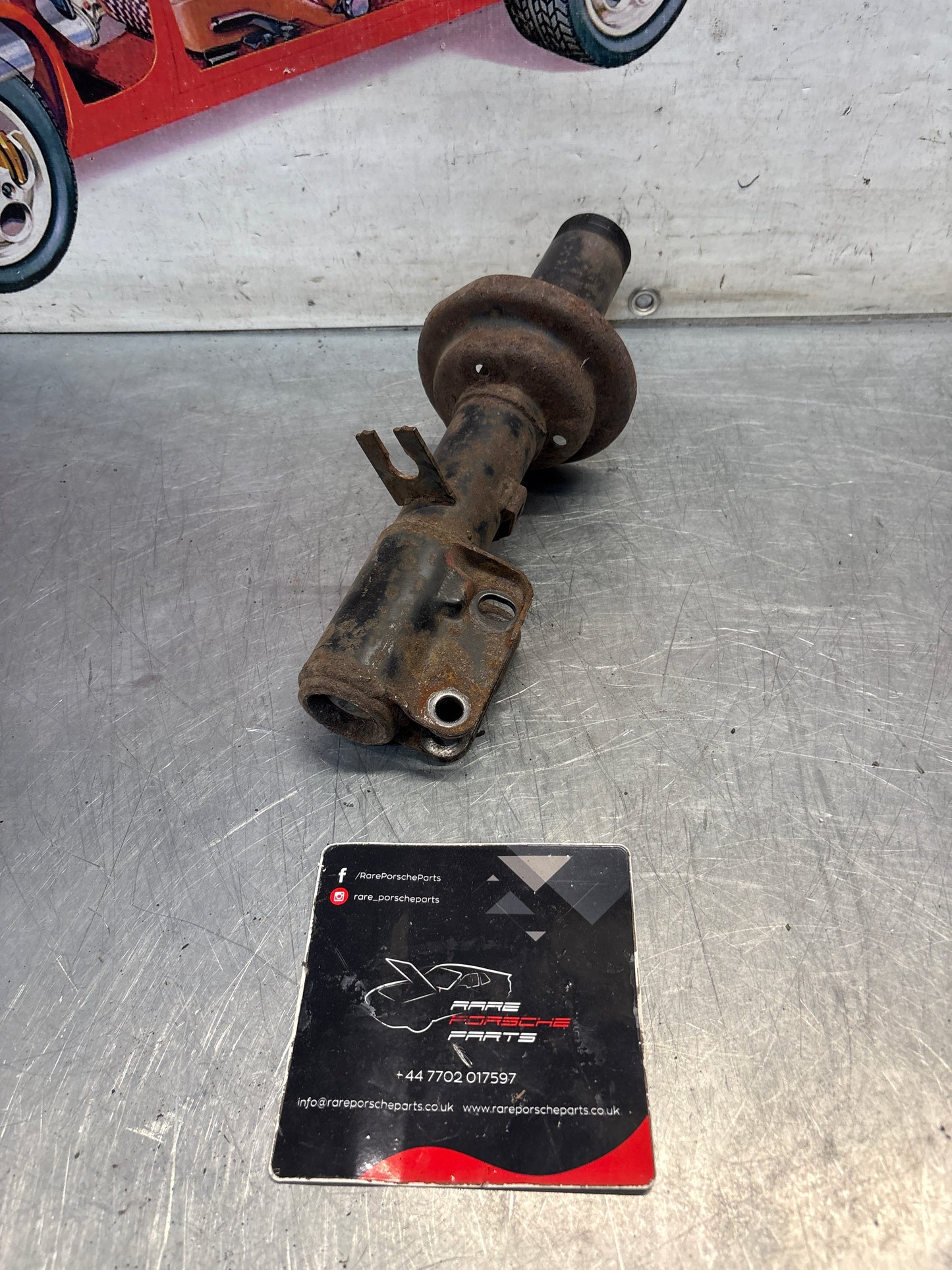 Porsche 924S / 944 right shock absorber strut, used 94434303211