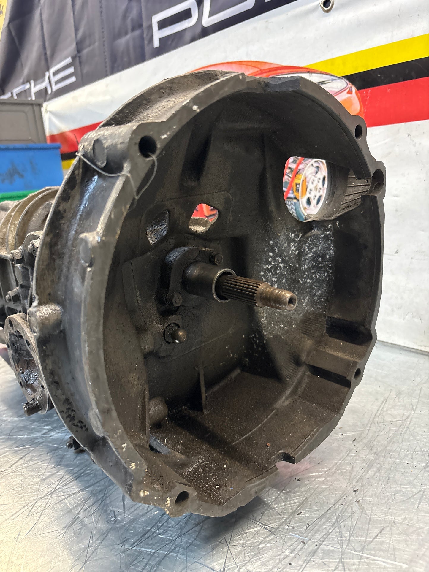 Porsche 914 transmission, used, for spares or repair unknown condition, HA0049742