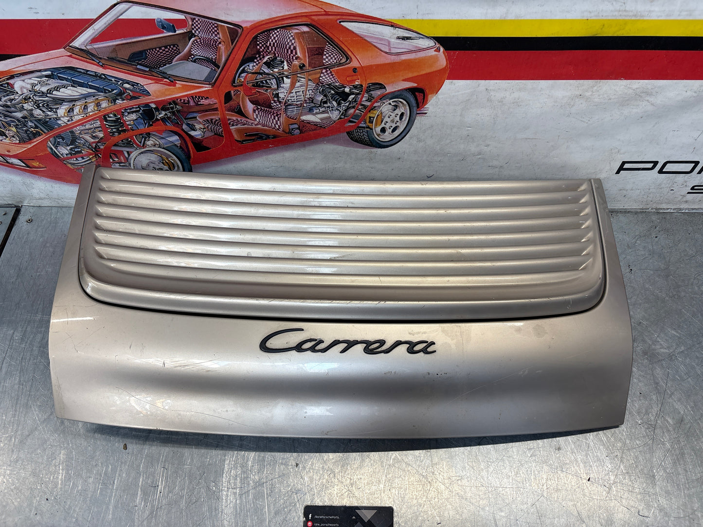 Porsche 911 996 rear bonnet, used 99651201101