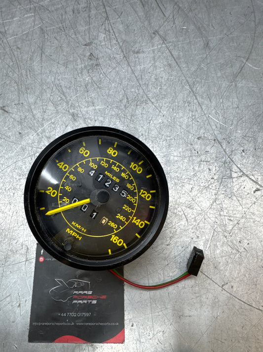 Porsche 944 speedometer showing 41235 miles 94464103600 used