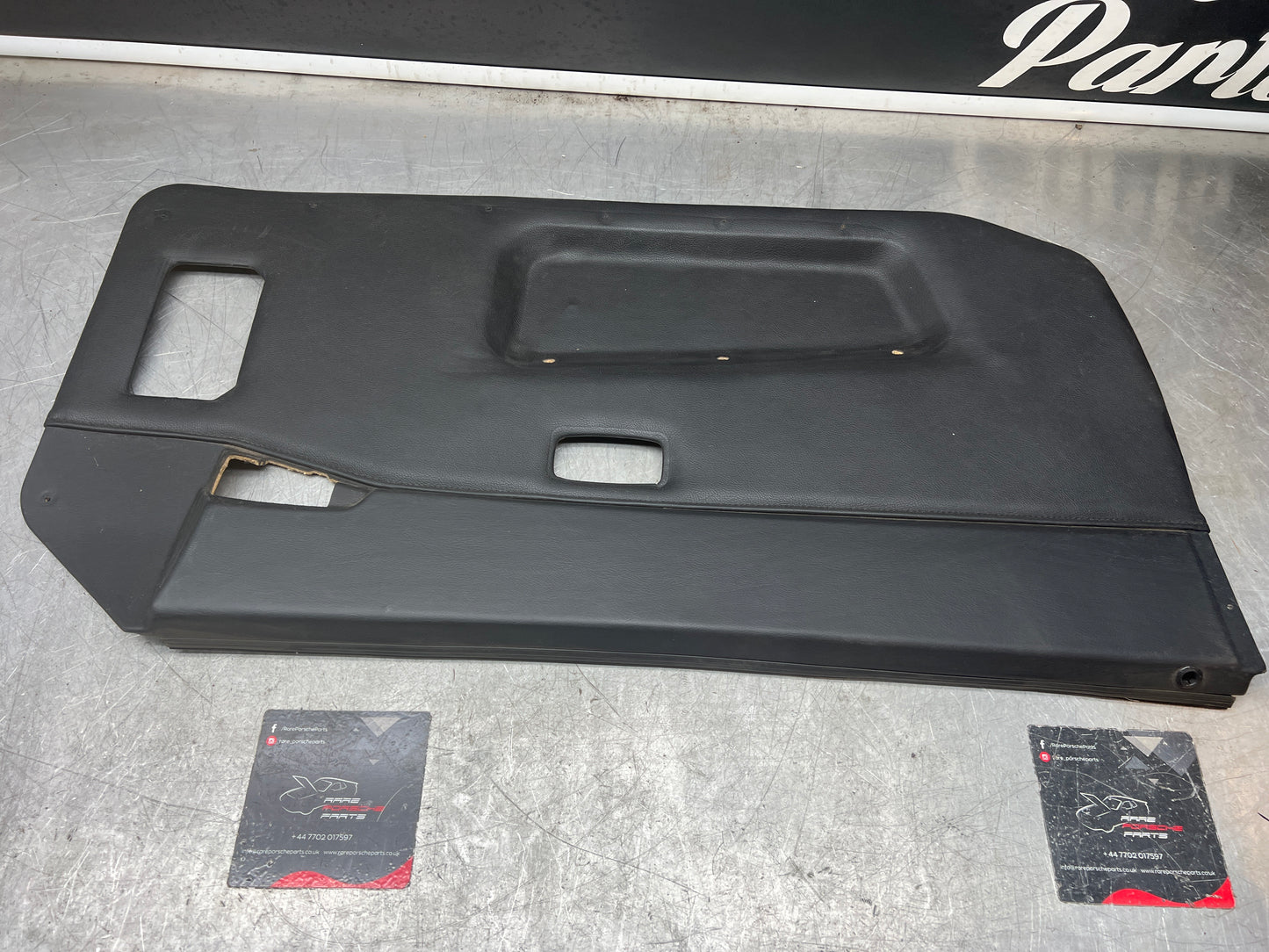 Porsche 944 left black door card for late cars from 85.5 944555017