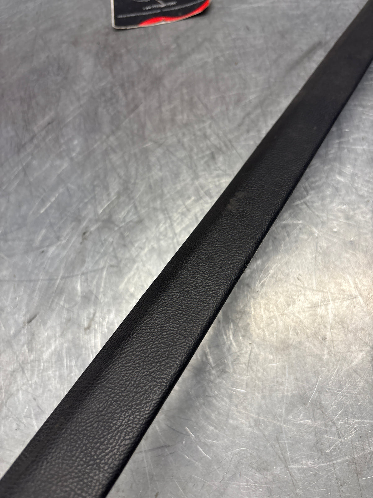 Porsche 928 tailgate trim, left, near side, black, 92855503702, used