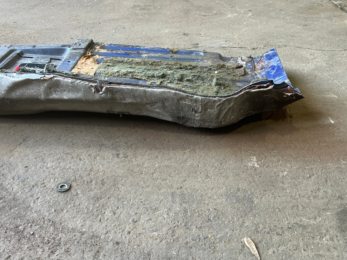 Porsche 944 S2 floor pan right side 94450150100 spares or repair