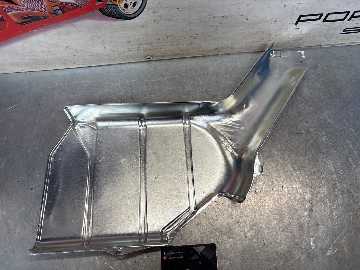 Porsche 928 S / S4 rear heat shield protection plate, refurbished 92850493204