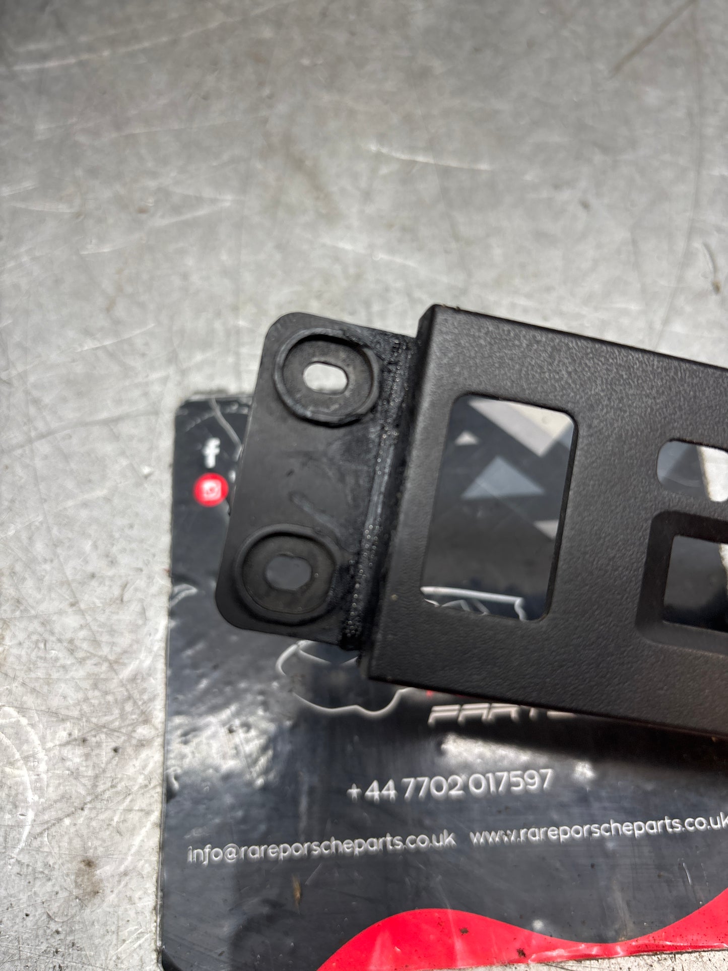 Porsche 944 oval dash switch surround trim 94555243500 used, RHD