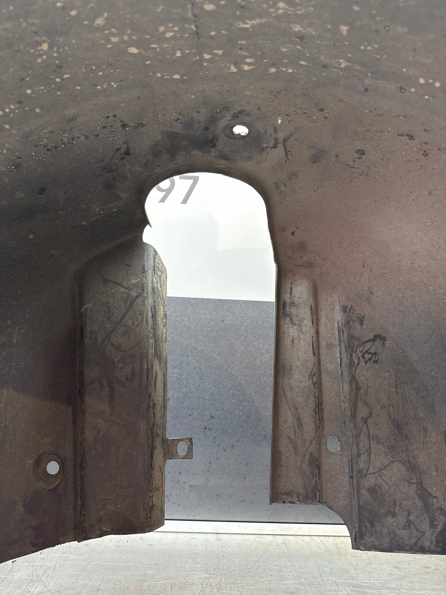 Porsche 944 S2 wheel arch liner Right, 94450438206 used