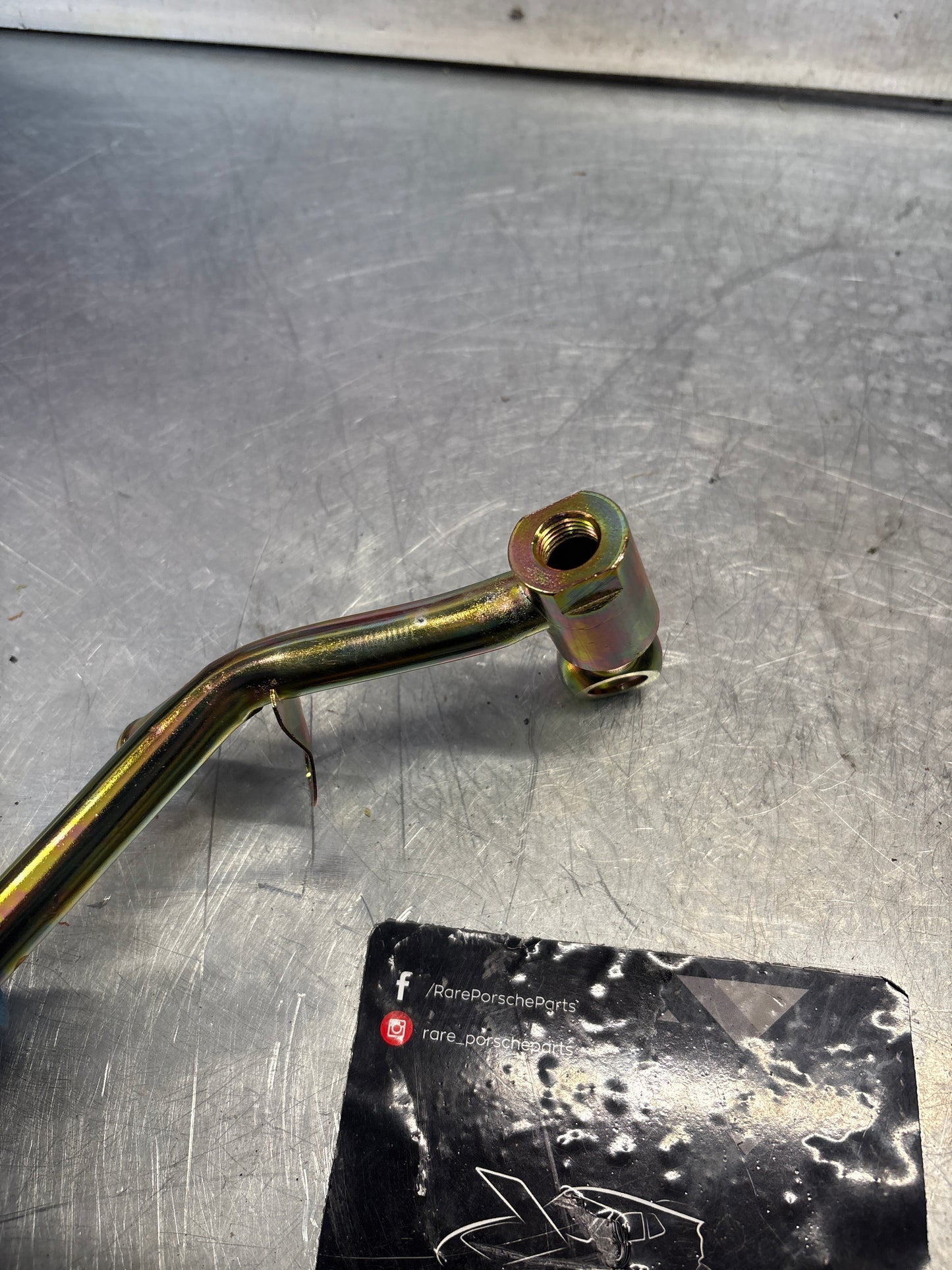Porsche 944 Turbo Coolant pipe, water pipe 95110605605, refurbished