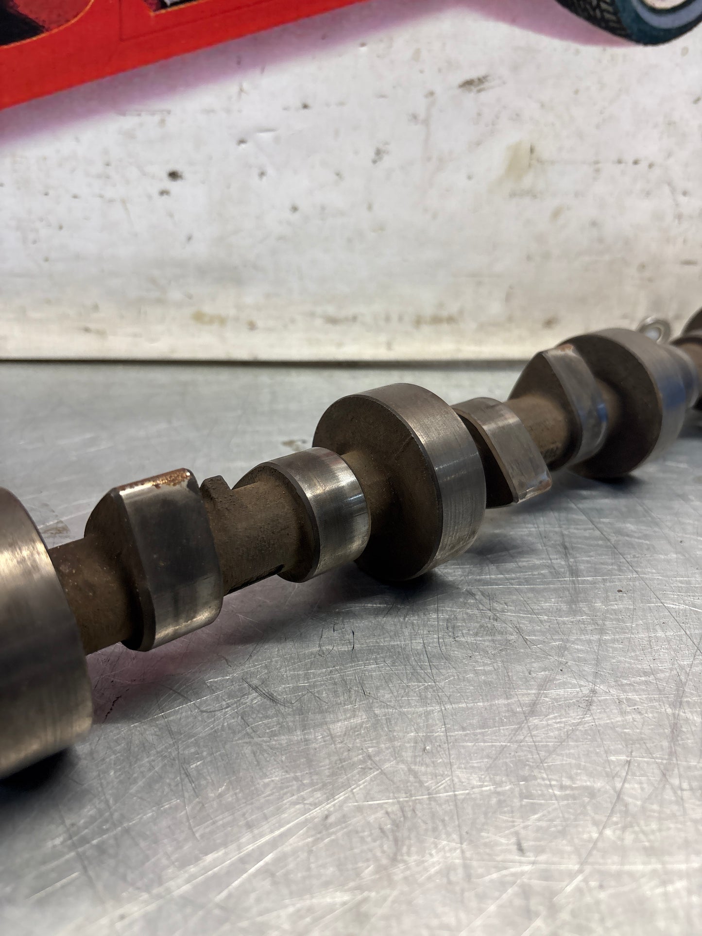 Porsche 928 cam shaft, used 9281052030R