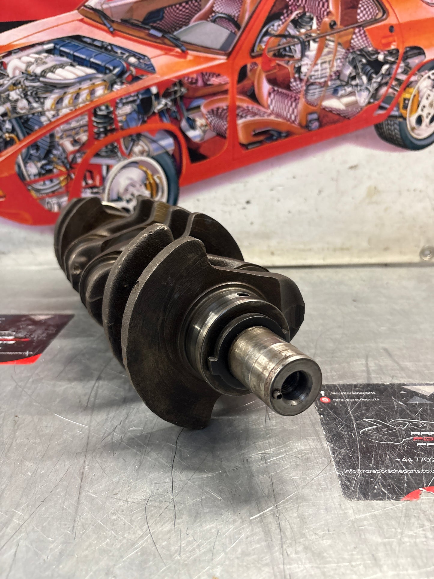 Porsche 924 2.0L used condition crankshaft 046105021A