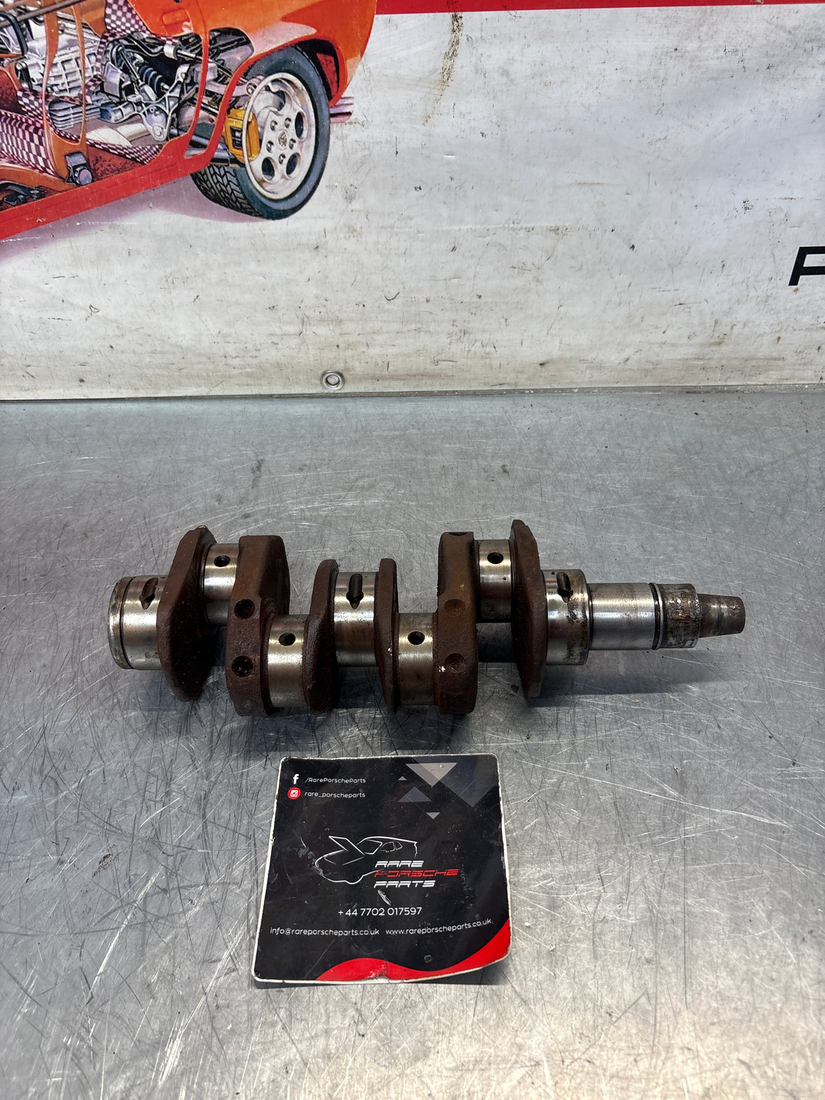 Porsche 914 1.7 crankshaft, 021105101, used