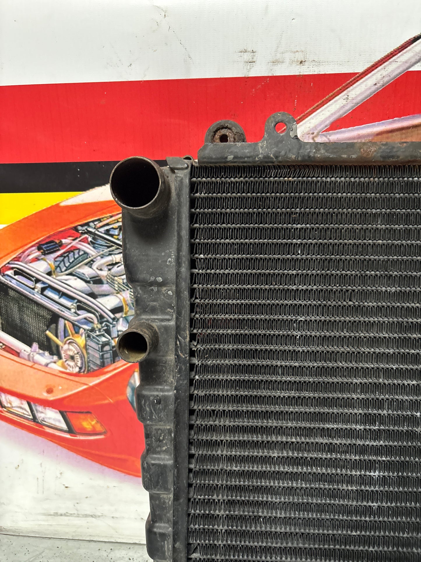Porsche 924 radiator used 477121251A pressure tested