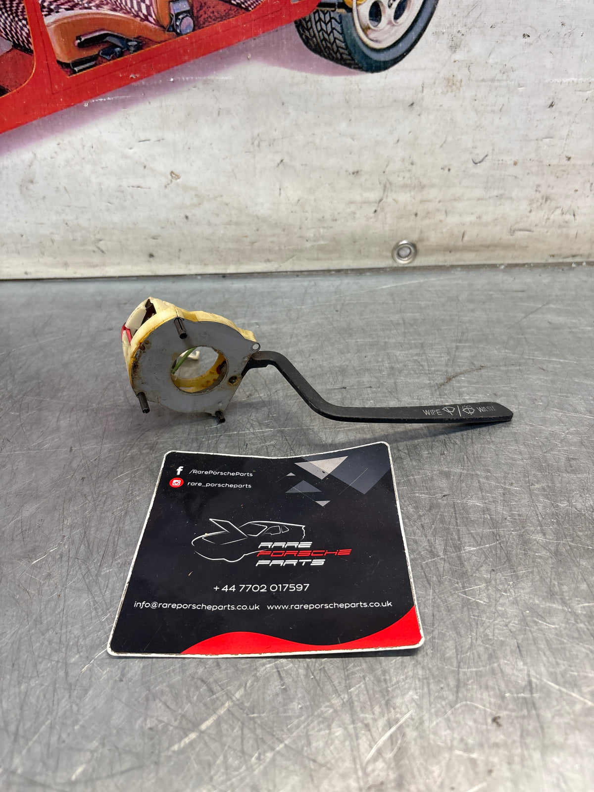 Porsche 924 early wiper stalk, used 113953503BC