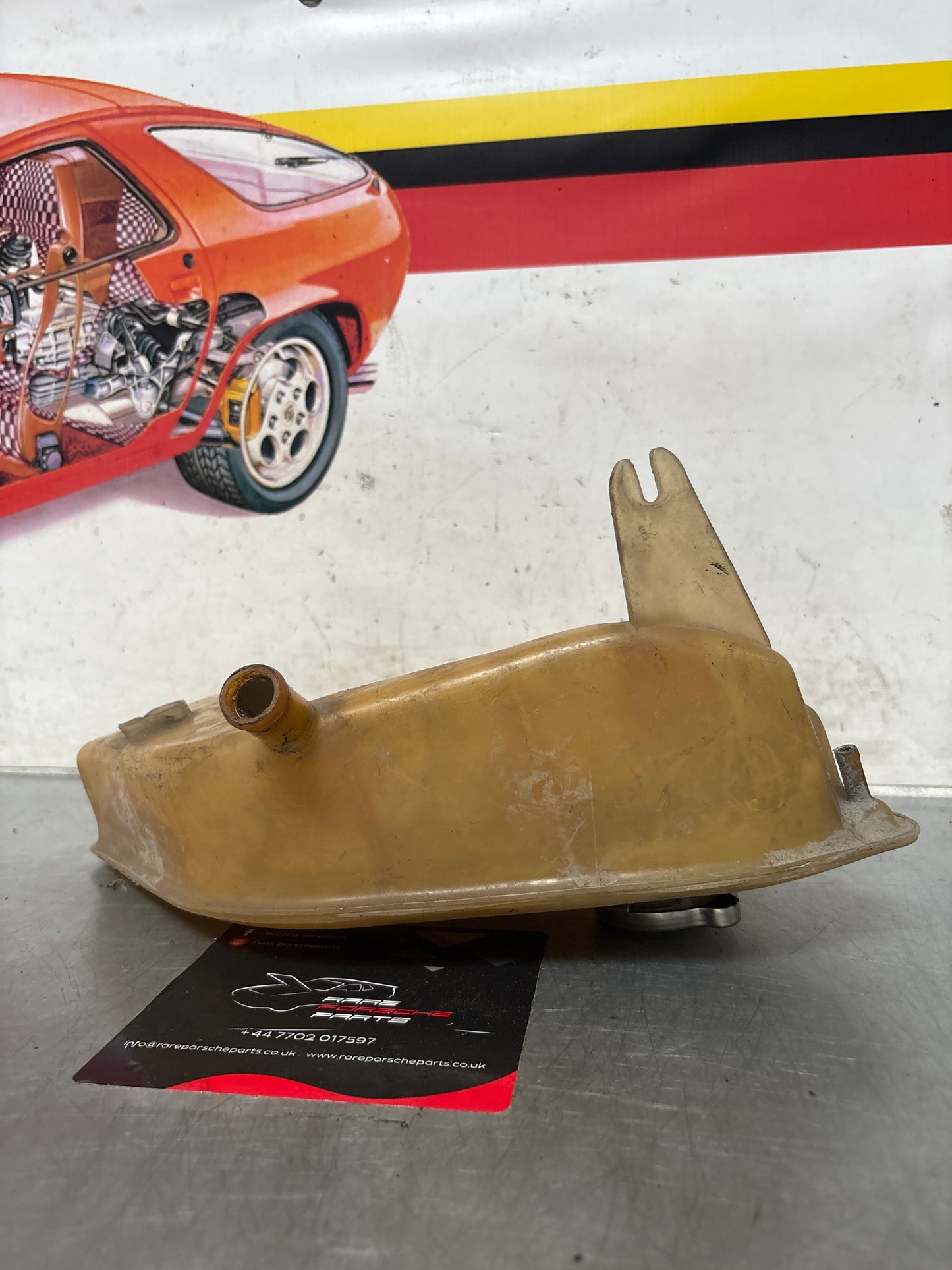 Porsche 944 water coolant reservoir expansion tank, used 94410612506