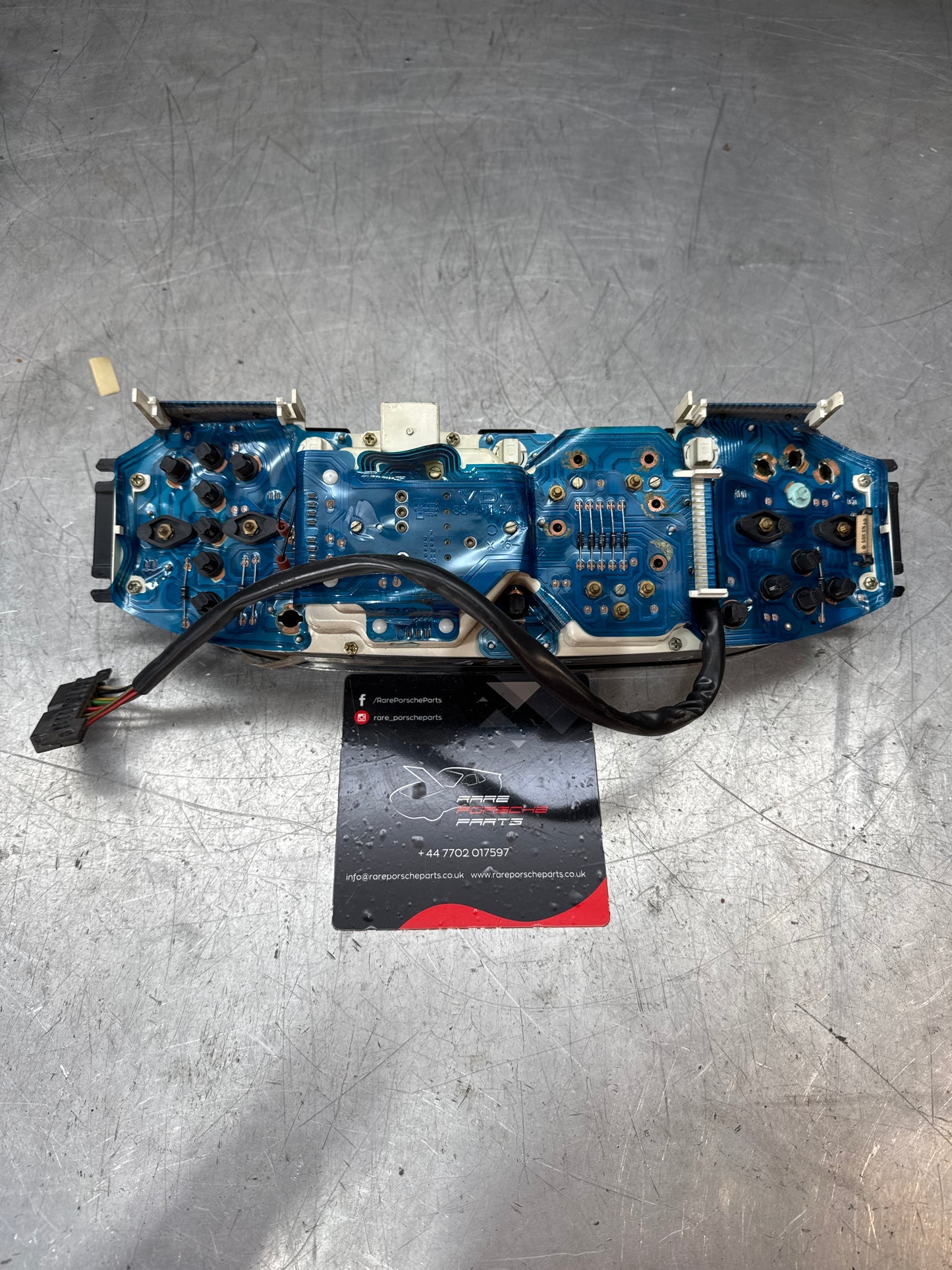 Porsche 944 dash clock binnacle pod speedometer, automatic 94564131107 used 090181miles
