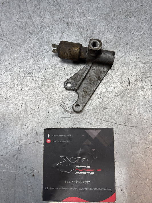 Porsche 924 Solenoid valve with support bracket (used) 477133529C