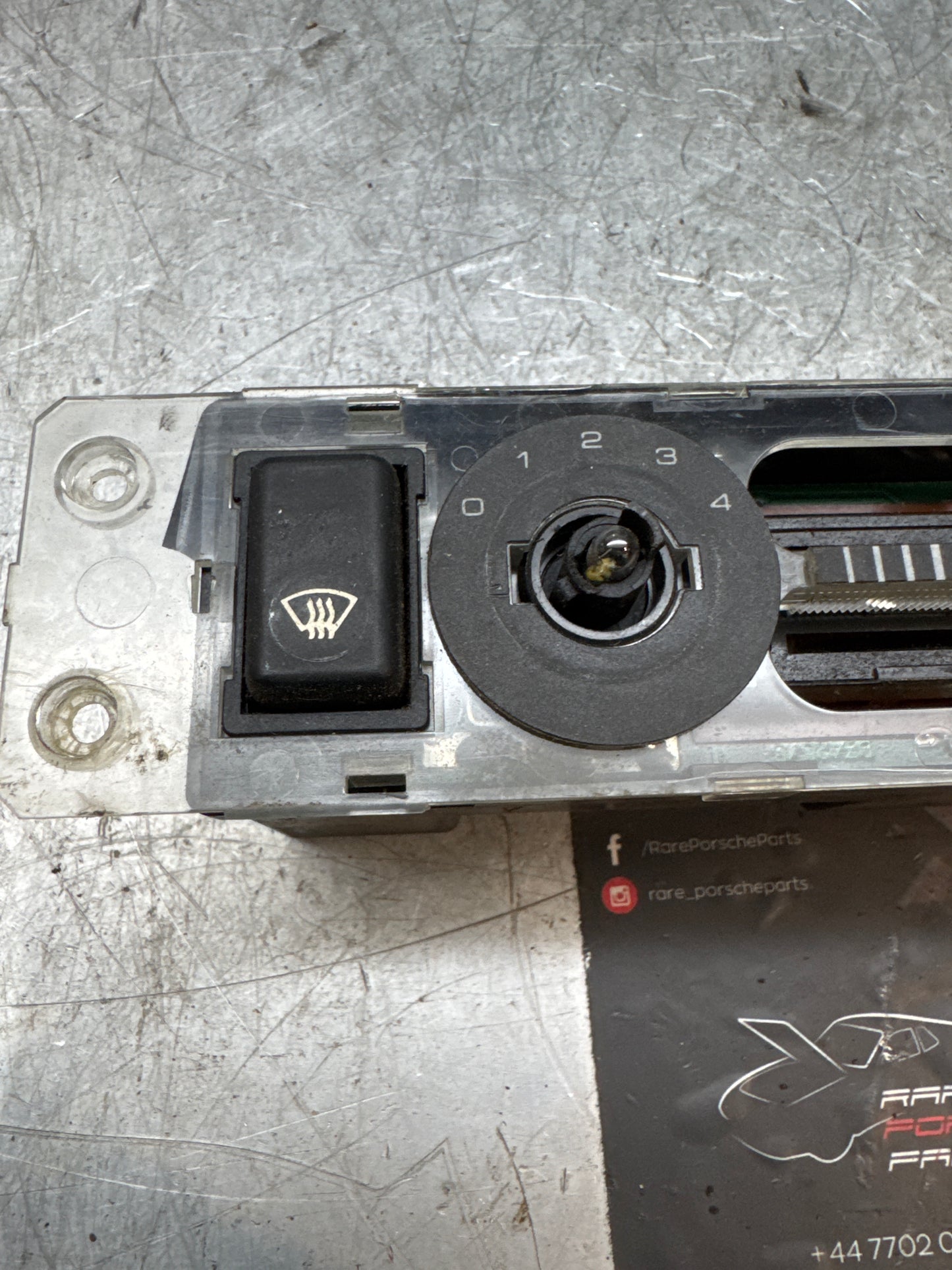 Porsche 944 climate heater / control switch 85.5 -91 years 94465302102 used