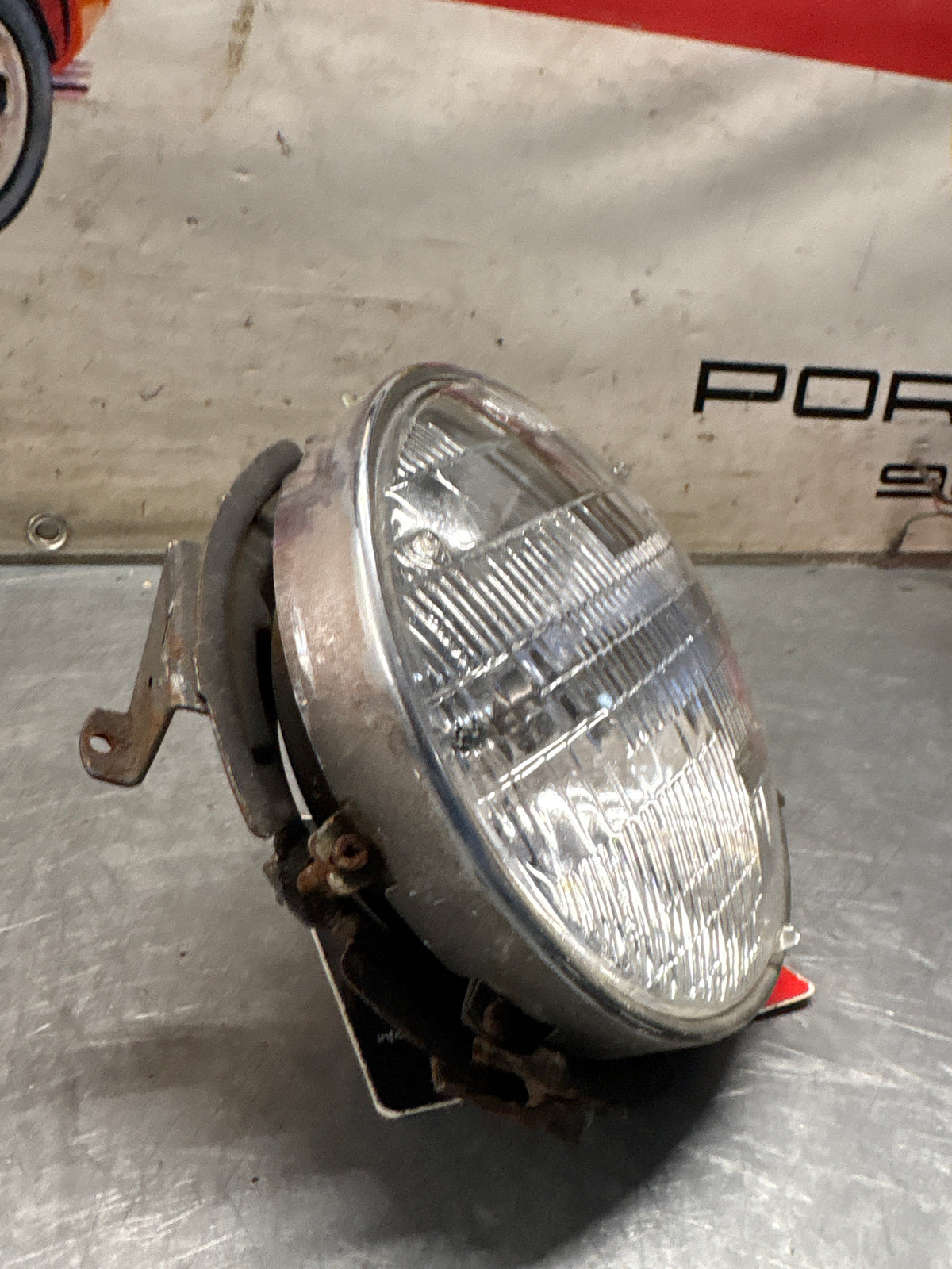 Porsche 914 halogen headlight, used, tested 91463116400