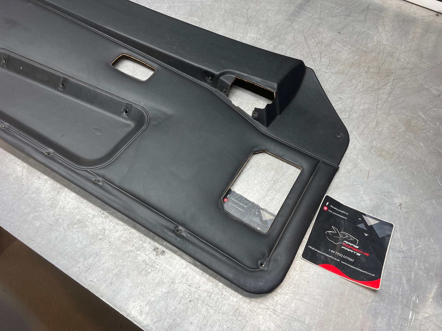 Porsche 944 left blue door card for late cars from 85.5 944555017