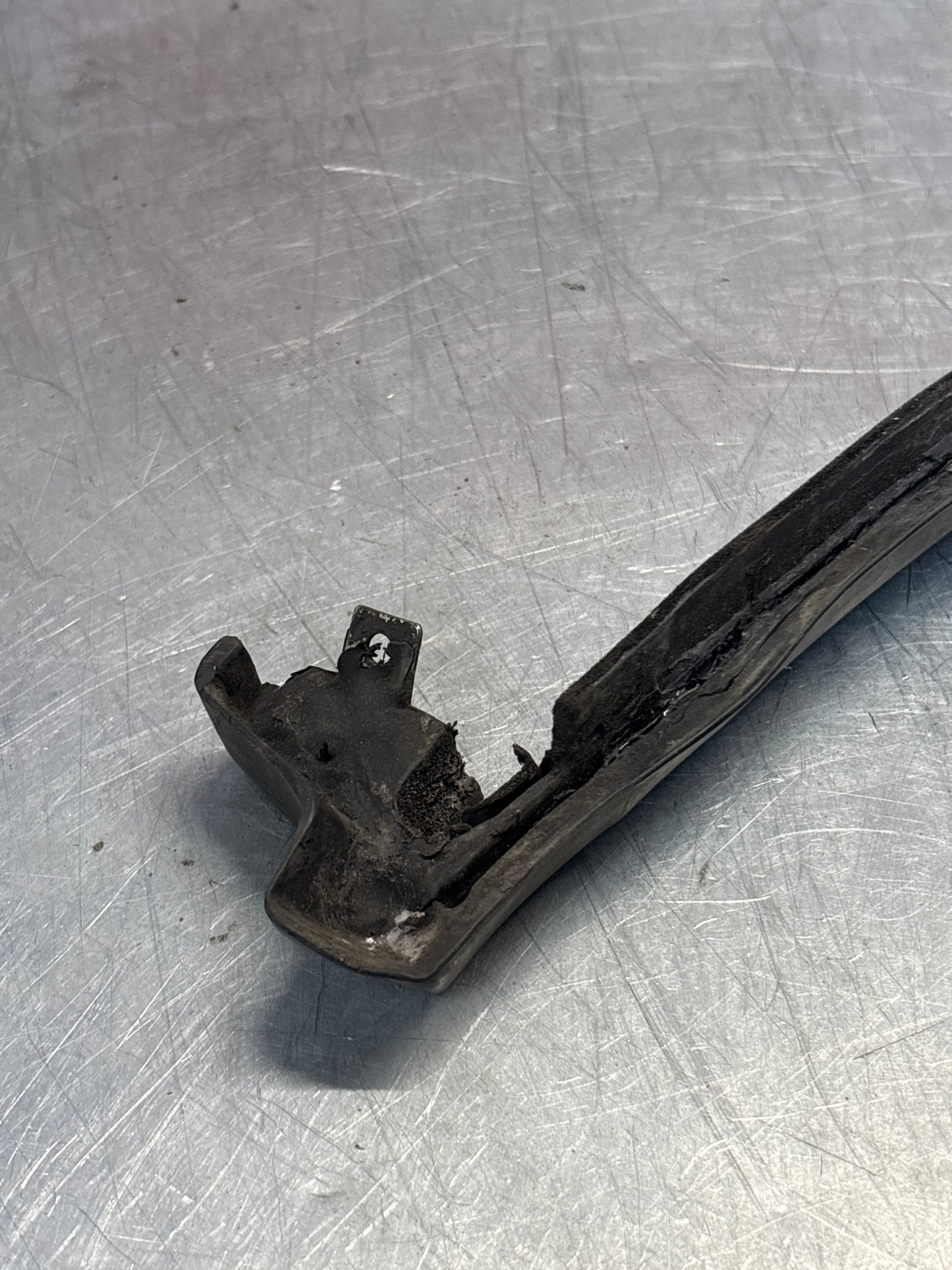 Porsche 944 cabrio left door slot seal, used 94153709310