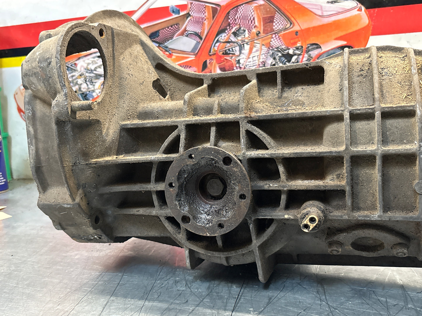 Porsche 914 transmission, used, for spares or repair unknown condition HA0010695
