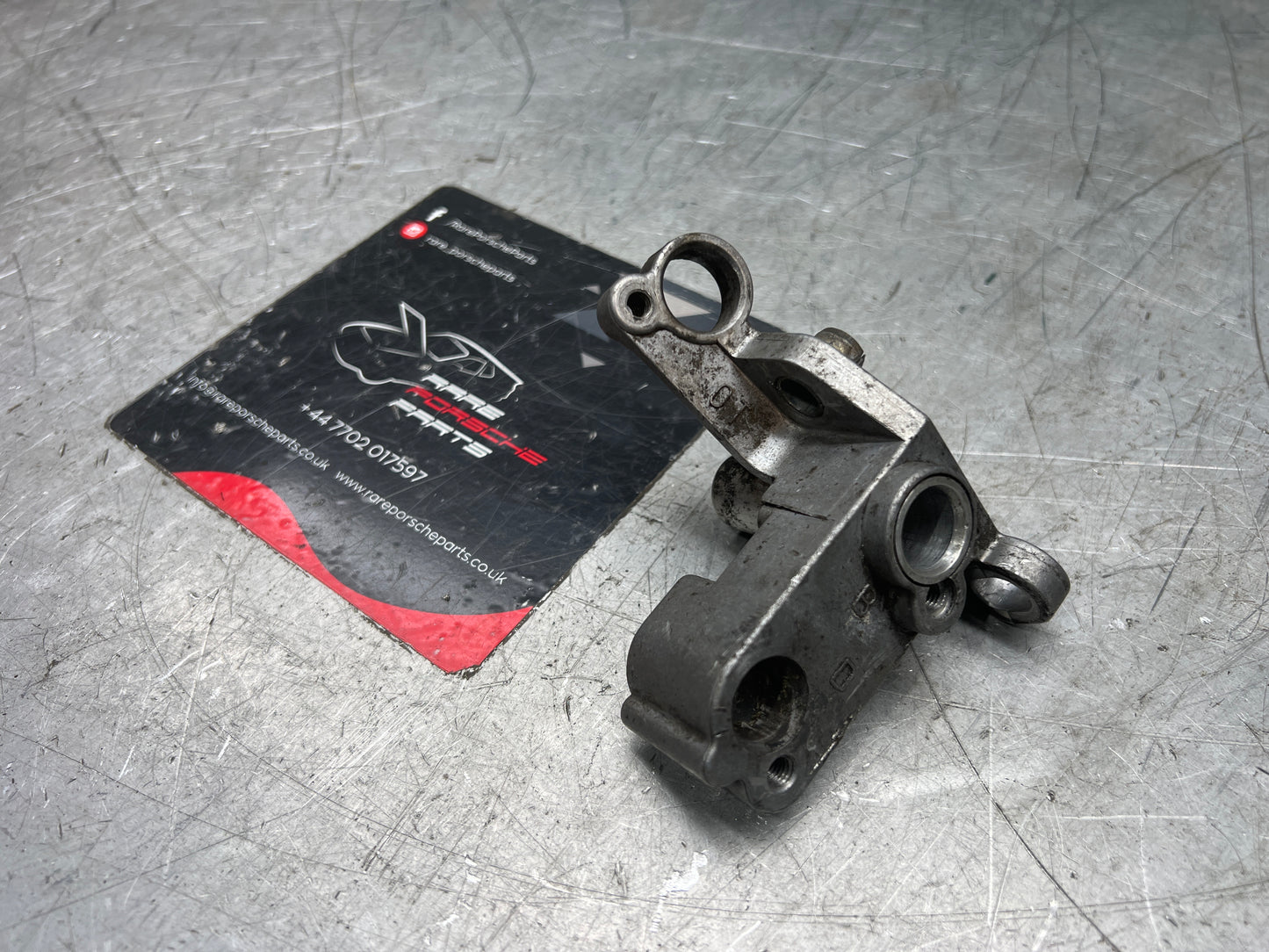 Porsche 944 S flywheel sensor Bell-housing bracket, used 94410132107