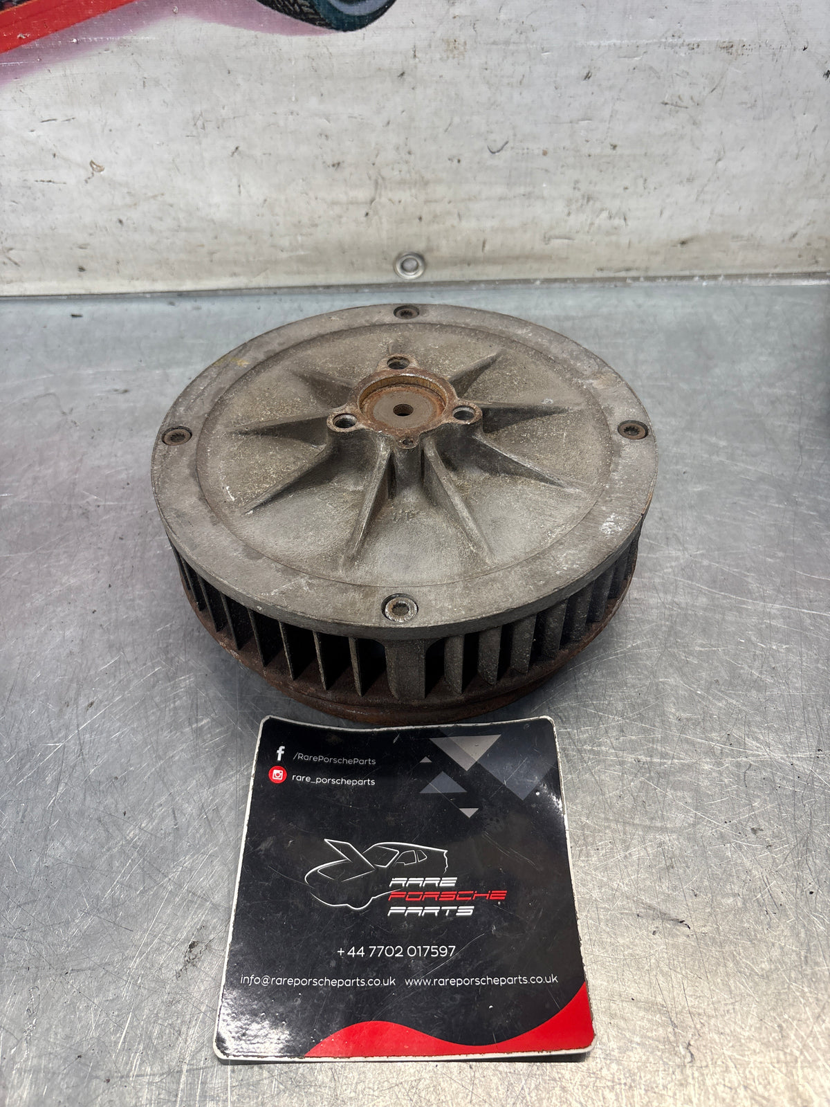 Porsche 914 engine cooling fan, used 021119113