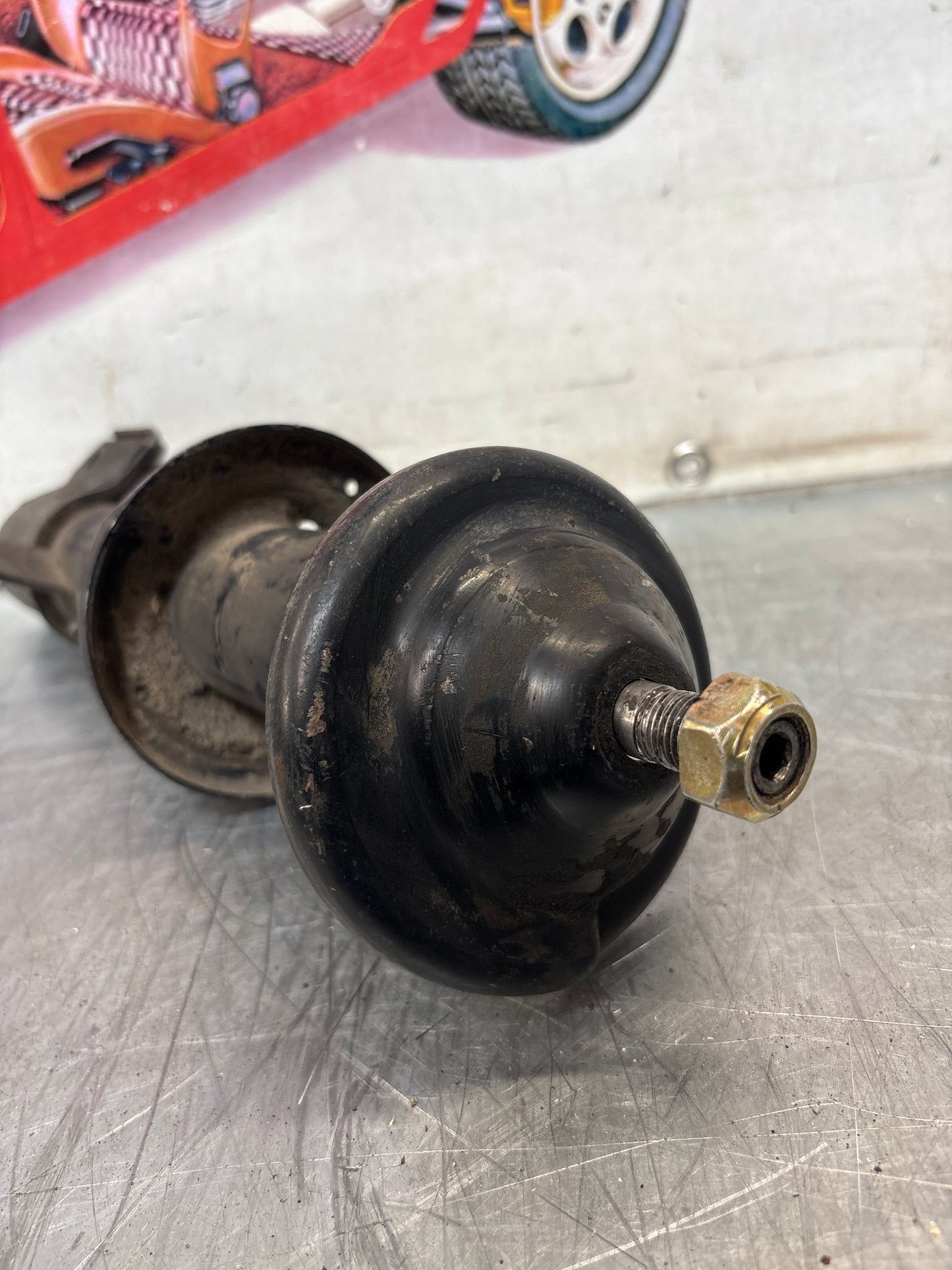 Porsche 944 Front left shock absorber, used 95134303112