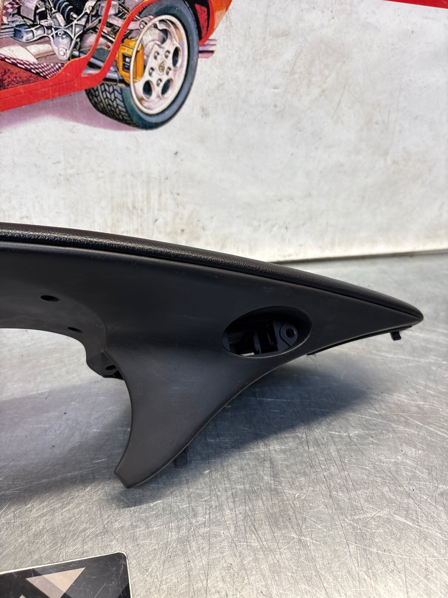 Porsche Boxster 986 dashboard cluster trim,black used 98655205500 / 98655205501