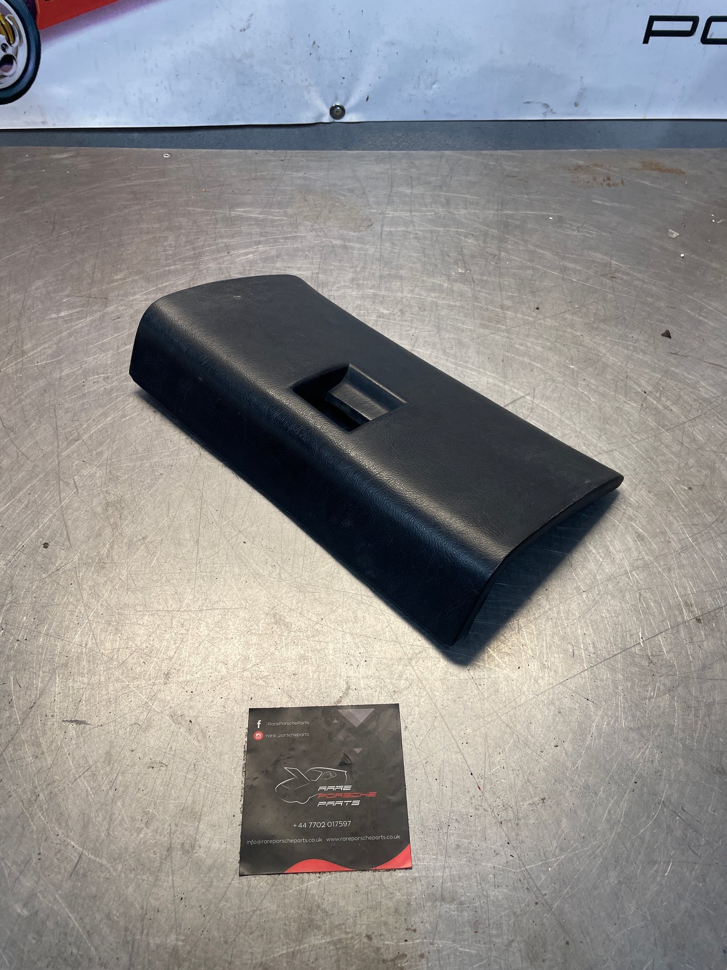 Porsche 928 glovebox door, black, used