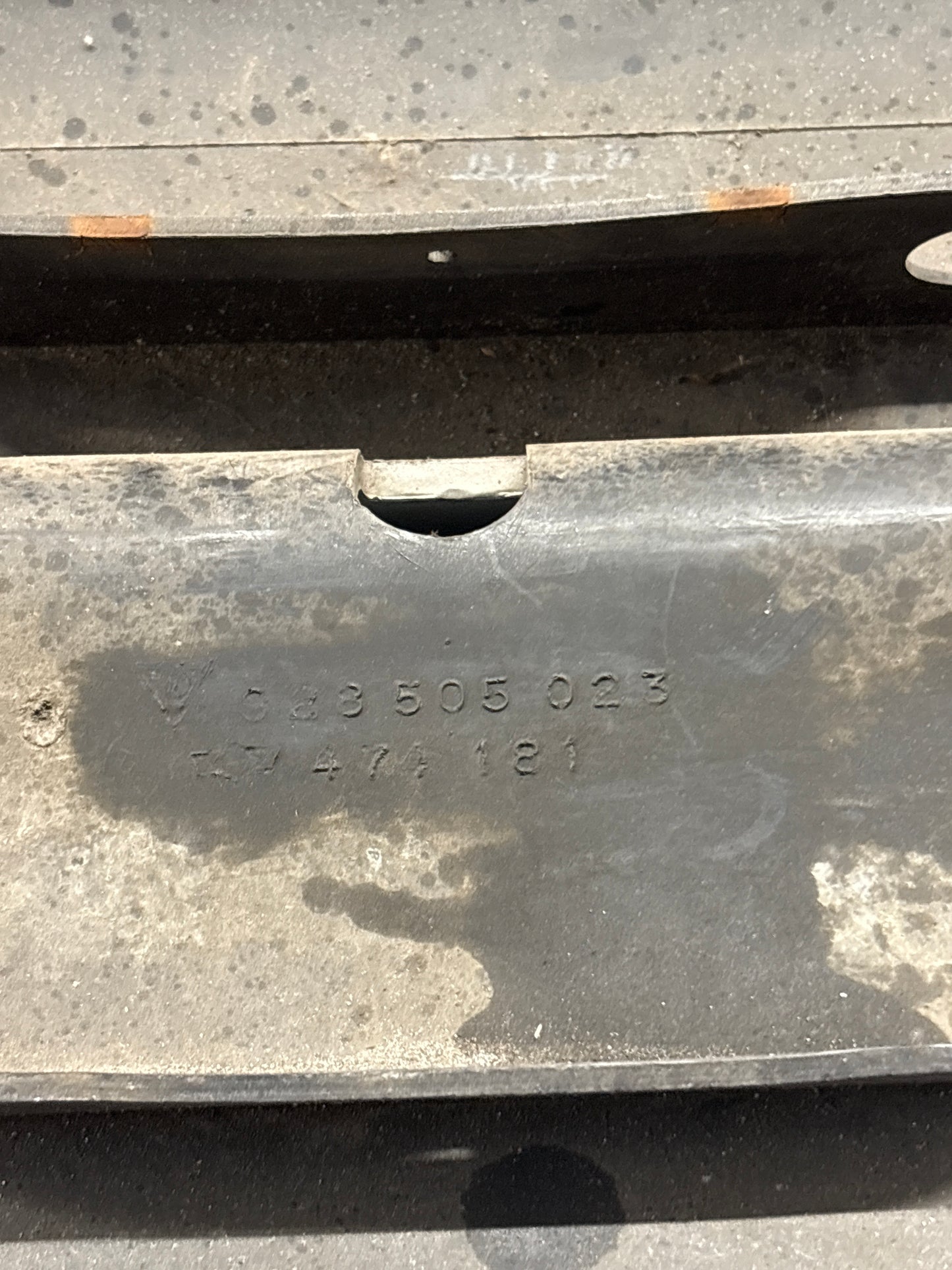 Porsche 928S rear bumper, used 928505023 / 474181