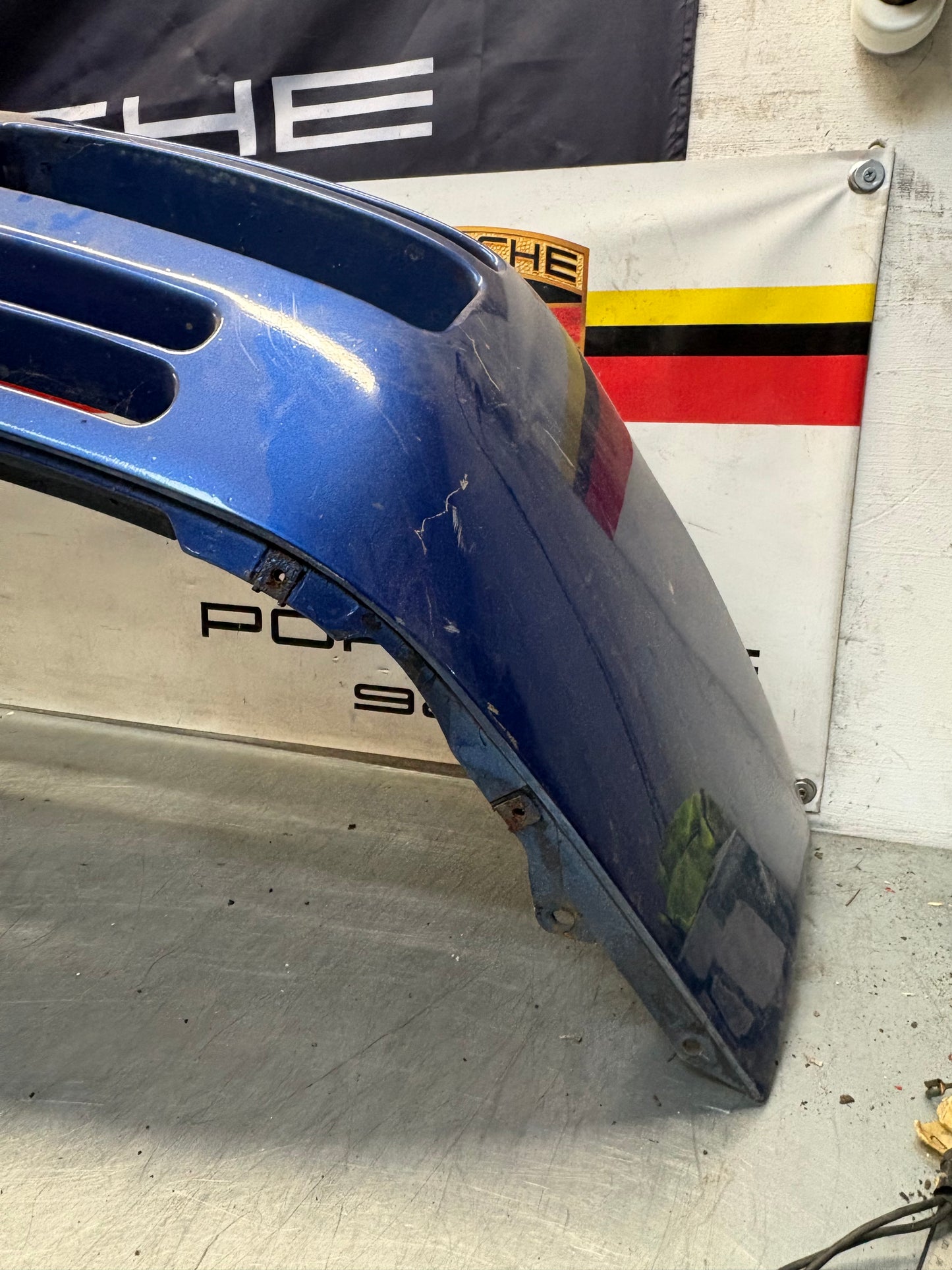 Porsche 944 S2 / Late turbo front bumper, used condition 95150537100
