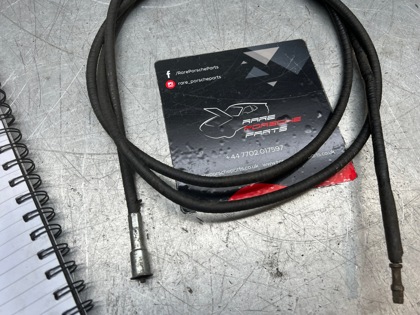 Porsche 924 944 RHD Speedo cable, 142957801C used spare or repairs