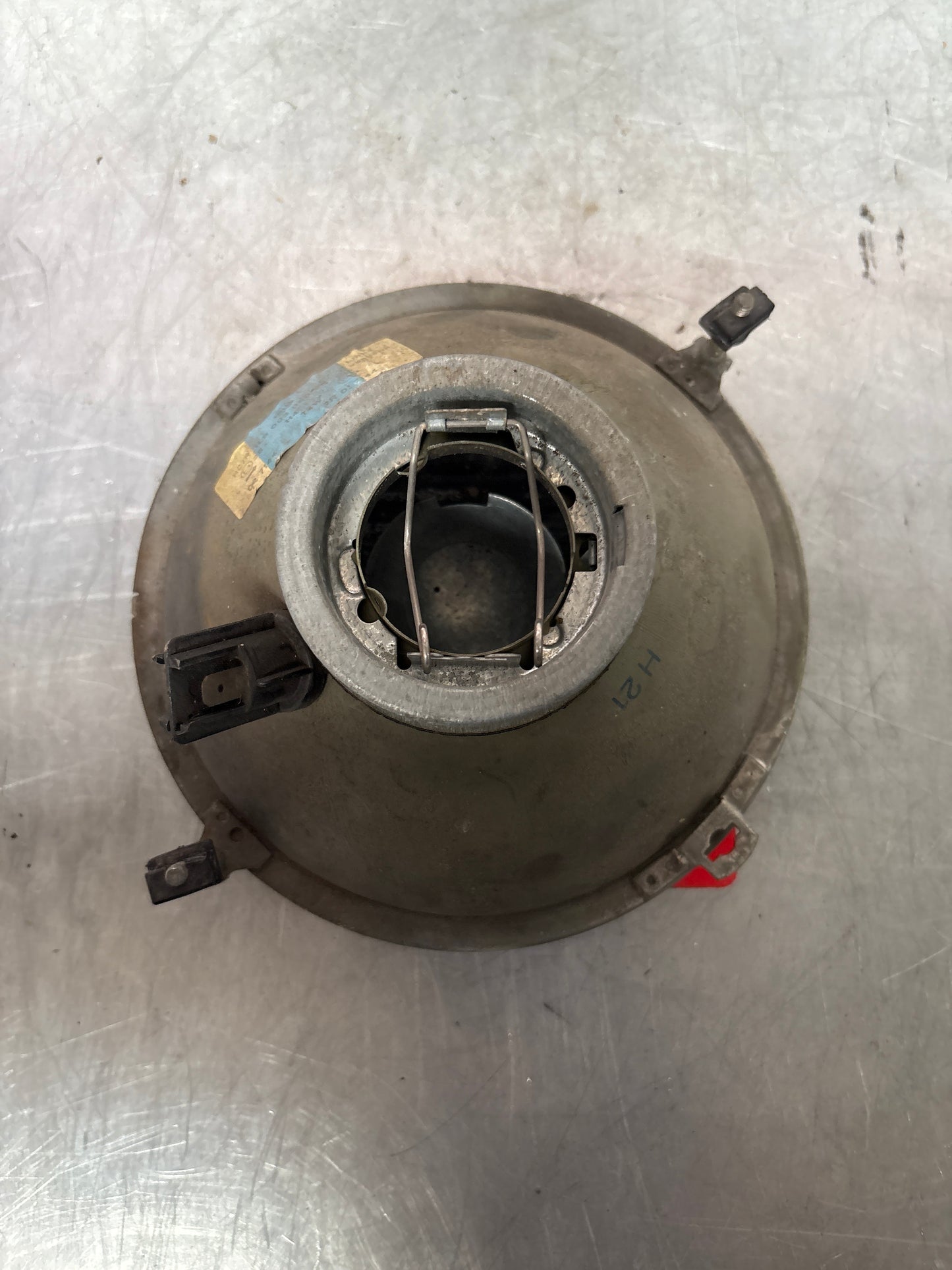 Porsche 924 / 944 Hella H4 headlight, used 477941771 / 201116560 / 1L800306069