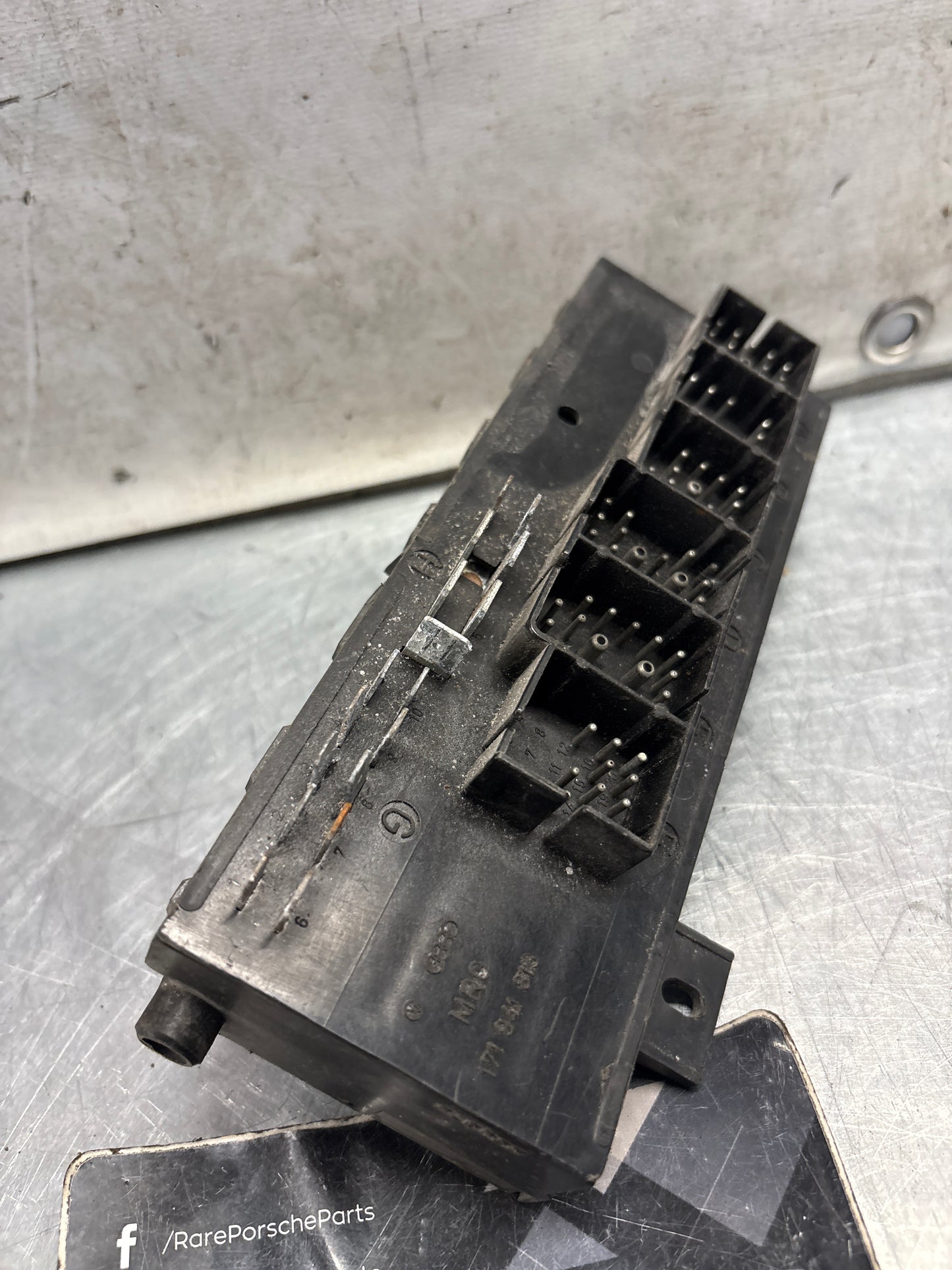 Porsche 924 944 relay fuse board, used 171941813