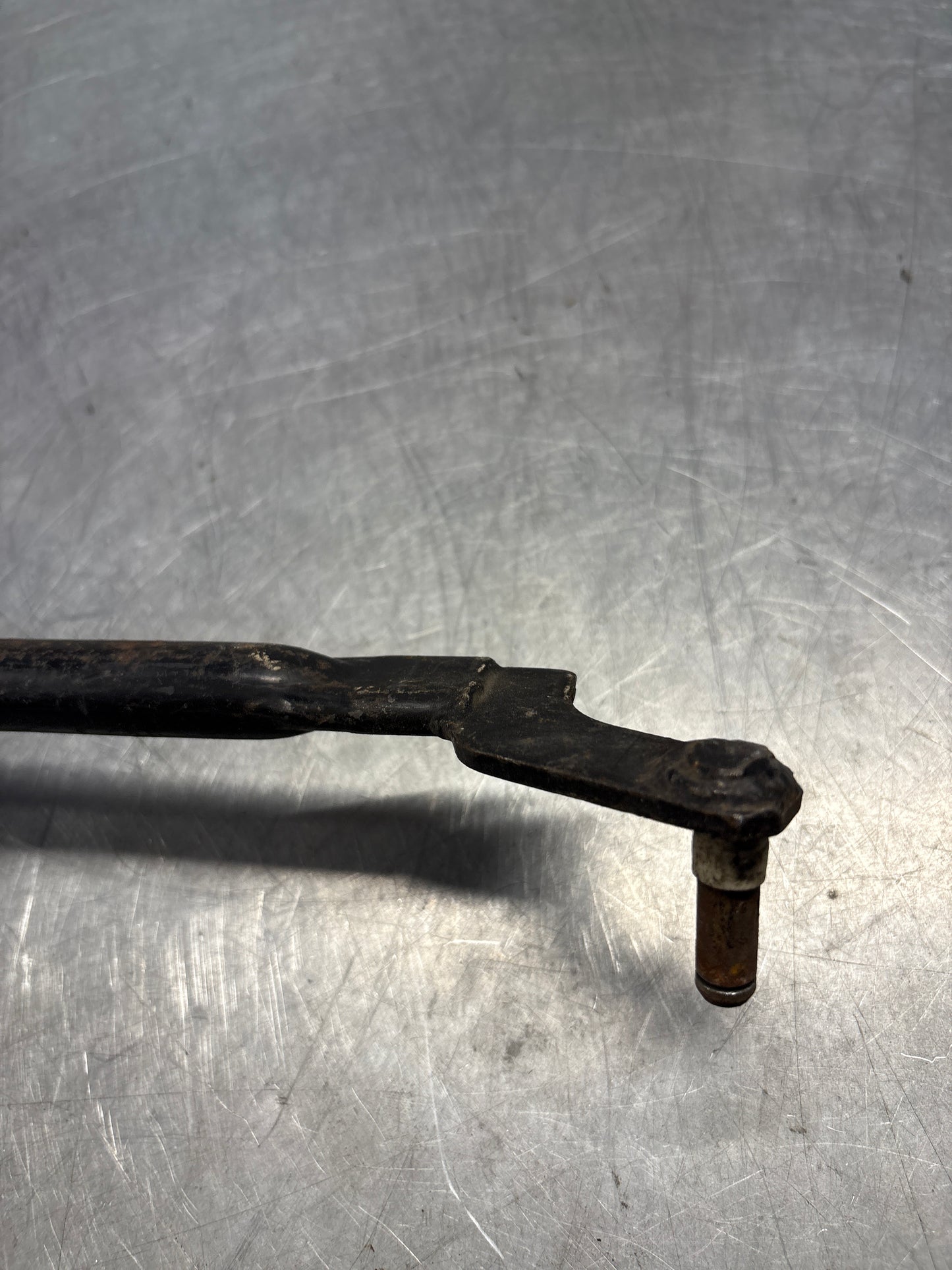 Porsche 924 dog leg gear shaft rod, used 477711106