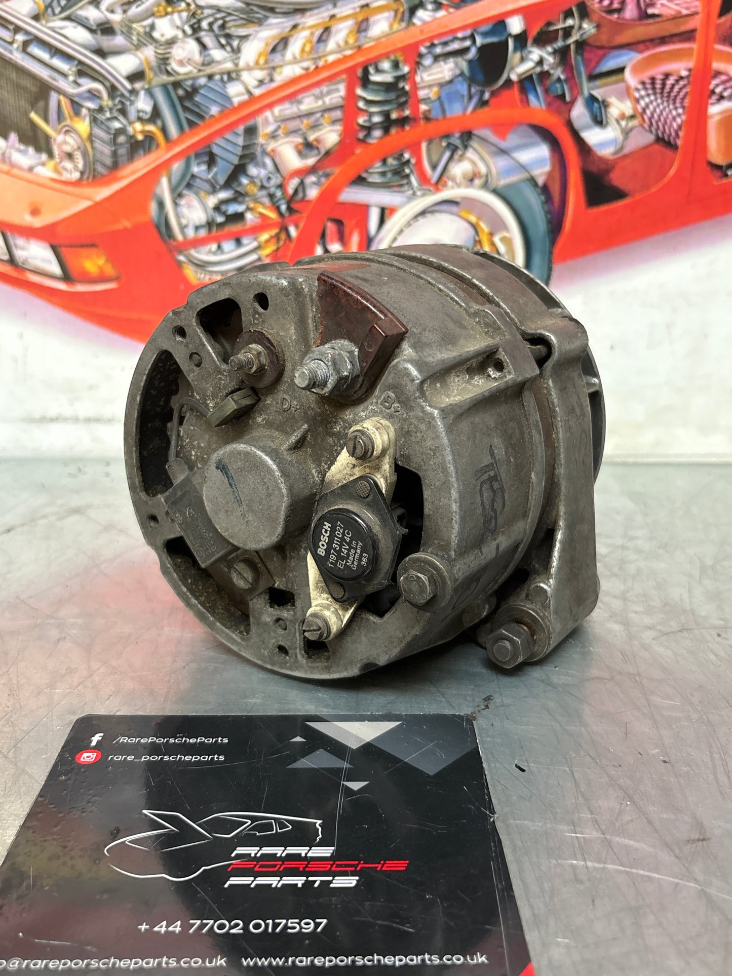 Porsche 924 924 Turbo alternator 0120469551, 035903015M, used