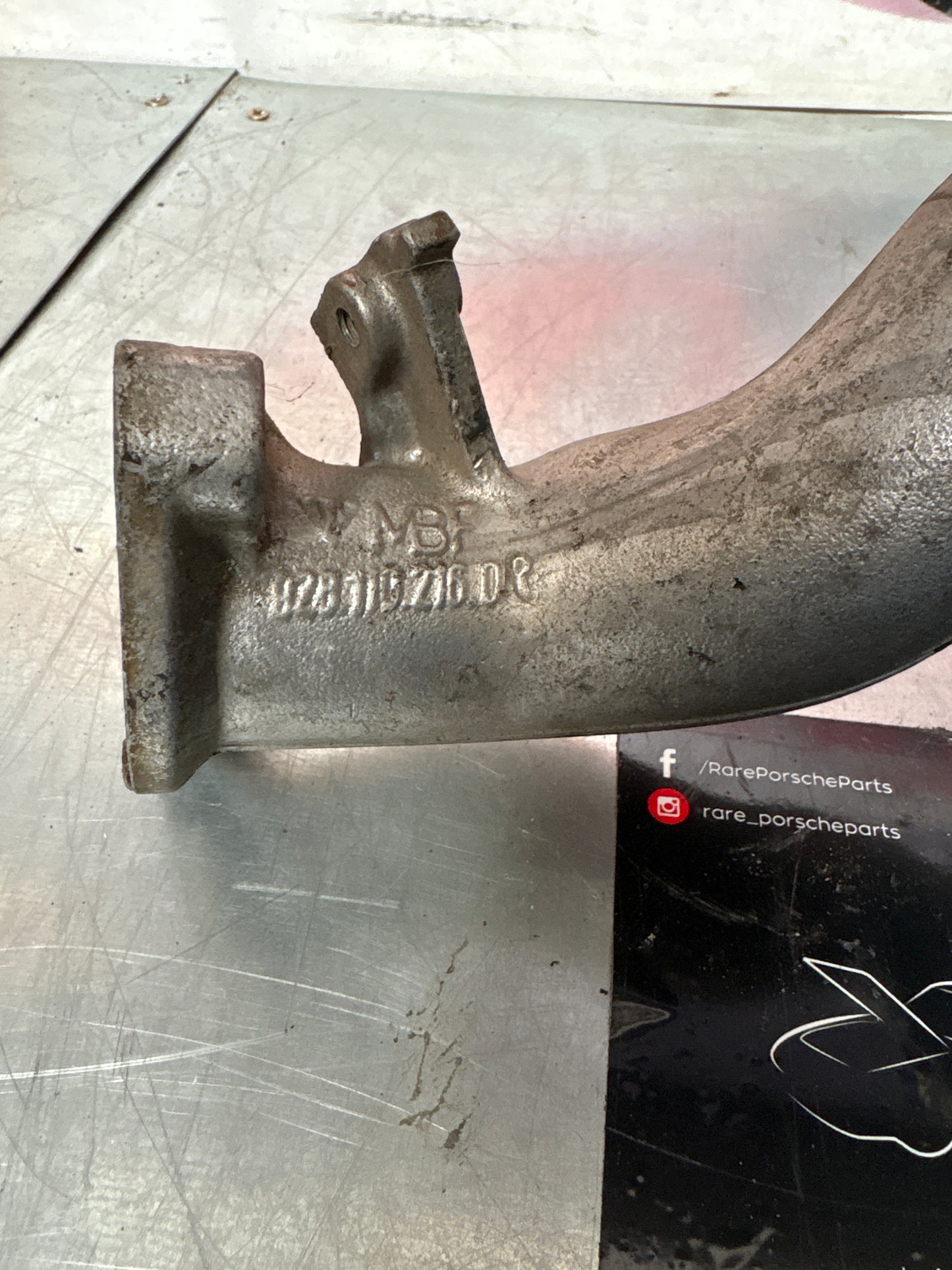 Porsche 928 S air intake manifold, used 9281102160R