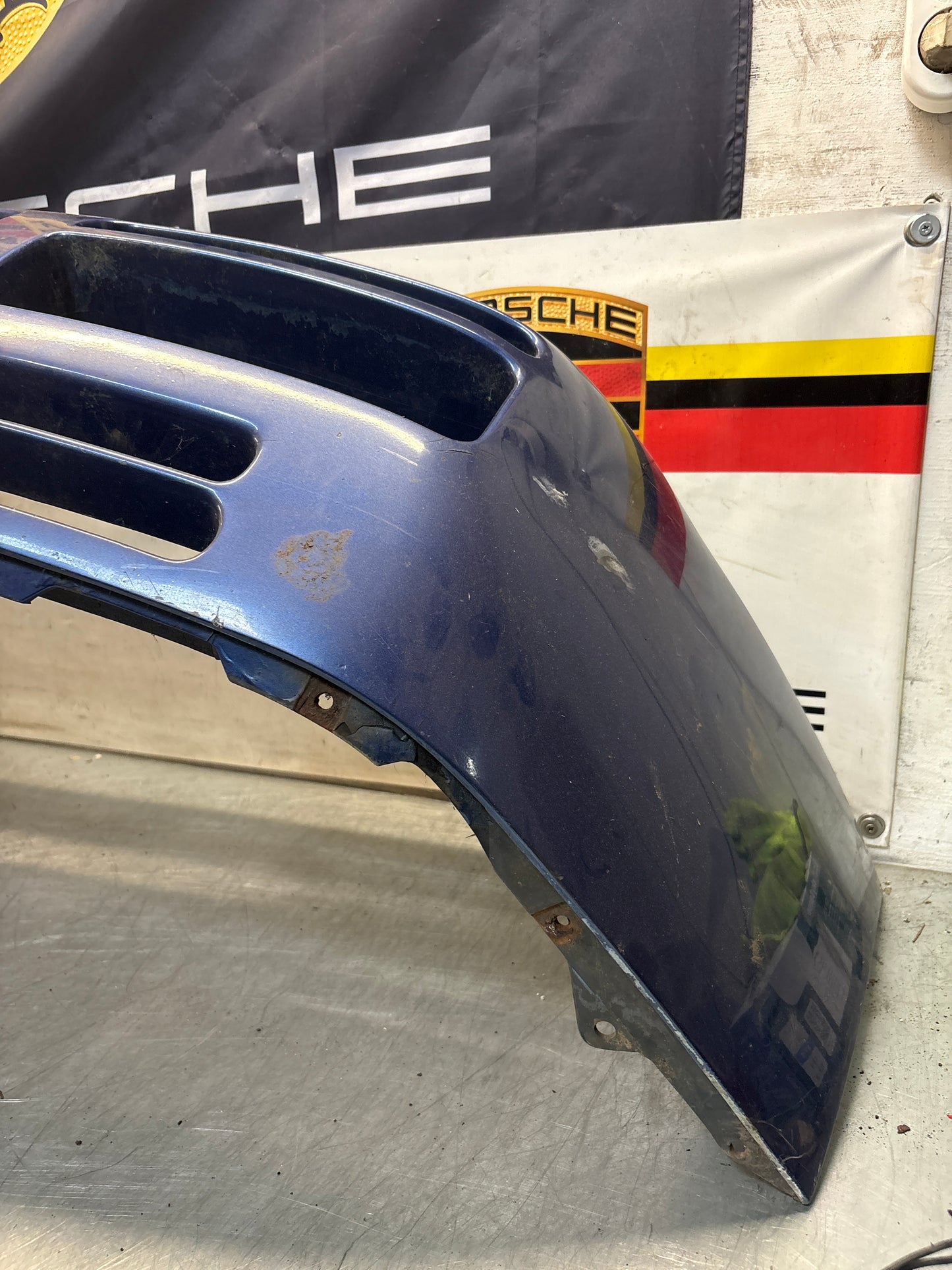 Porsche 944 S2 / Late turbo front bumper, used condition 95150537100
