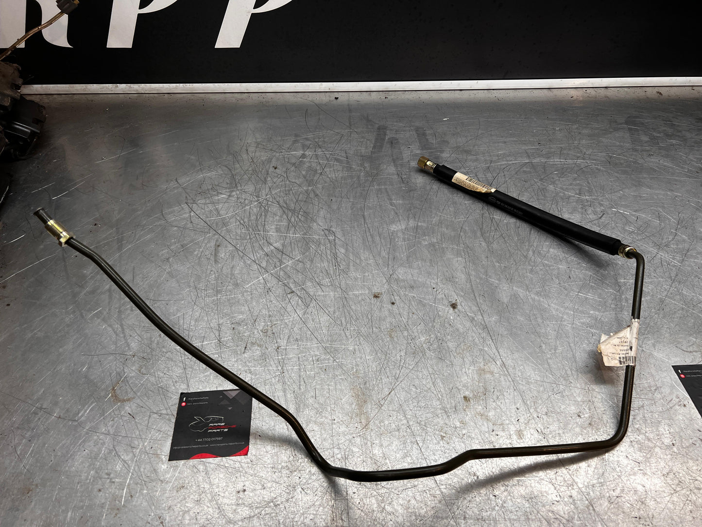 Porsche 924S 944 fuel feed line, used, 95135691903, new, NOS