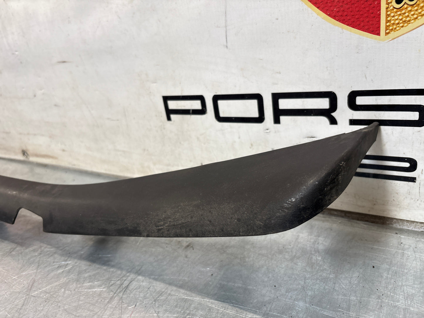 Porsche 944 lower door sill trim molding left side, used 95155919500