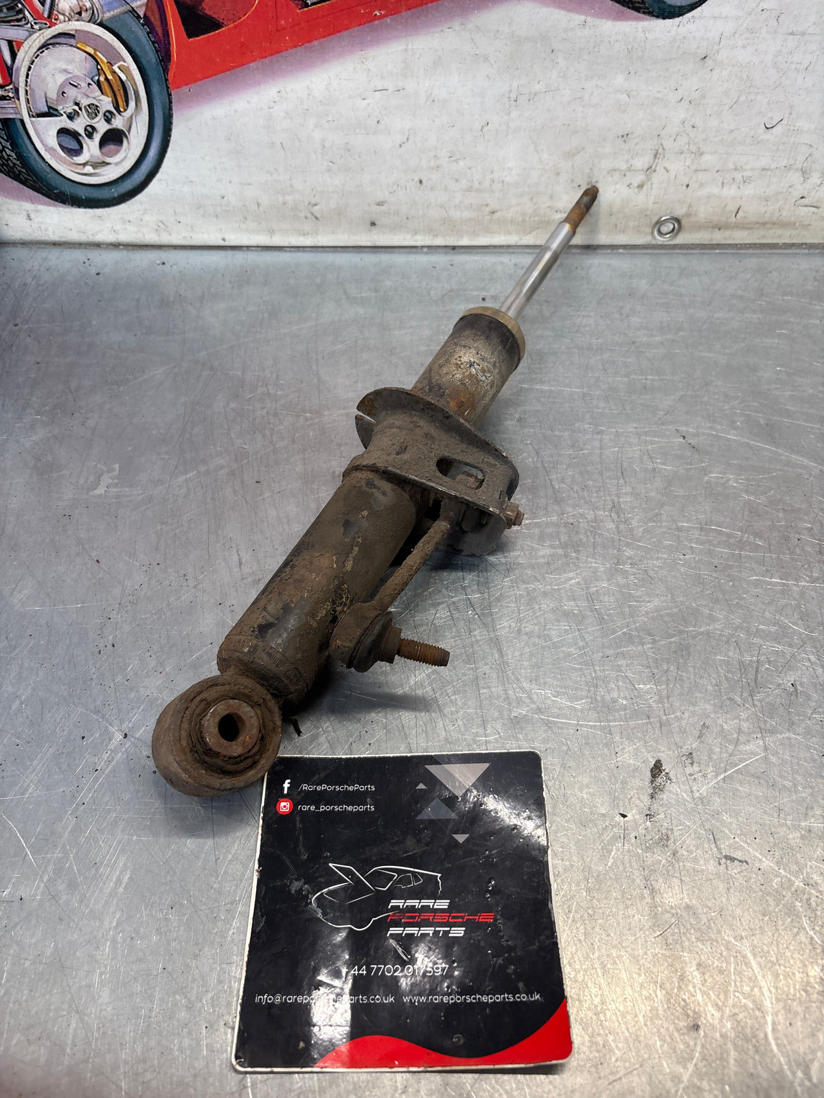 Porsche 911 993 rear shock absorber, used 99333305100