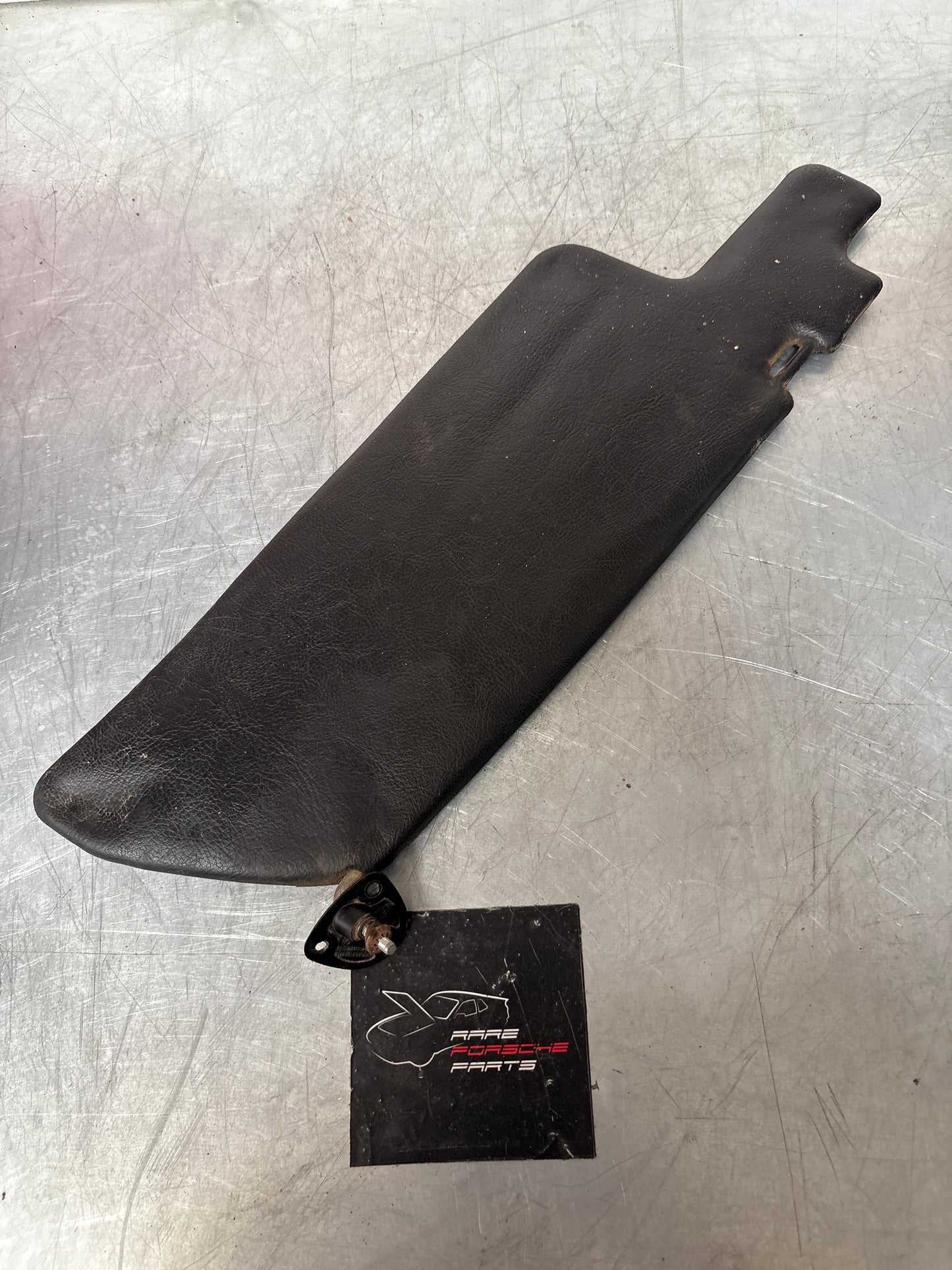 Porsche 924 944 Left N/S driver side sun visor, black without mirror, for spares or repair 477857551