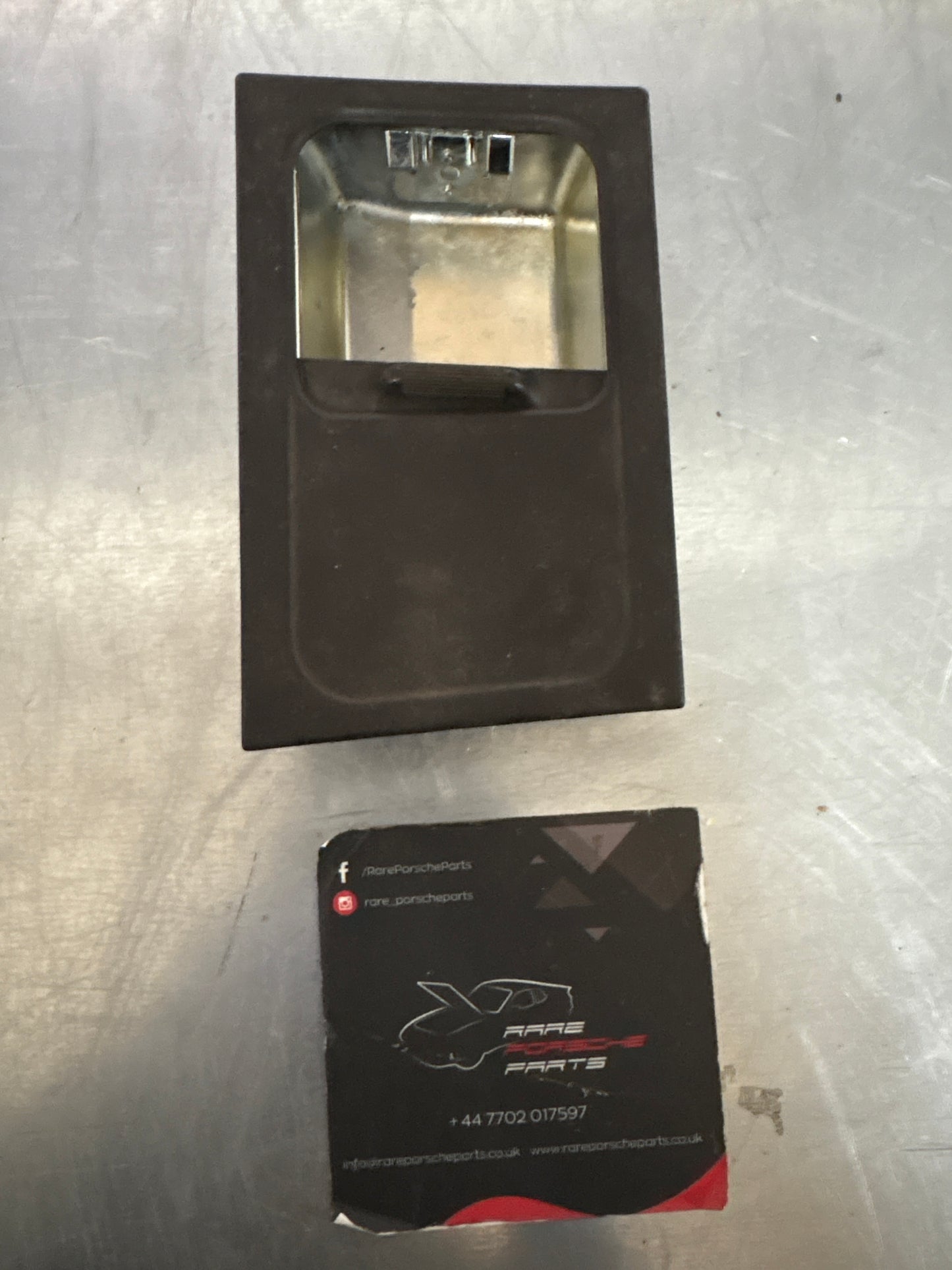 Porsche 944 Ashtray Black 94455217102, refurbished